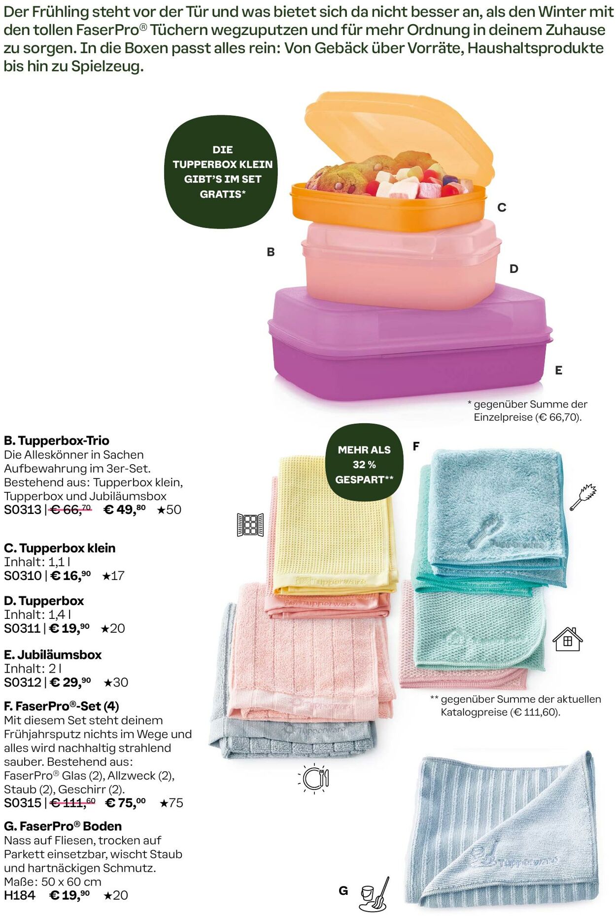 Prospekt Tupperware 04.03.2024 - 31.03.2024