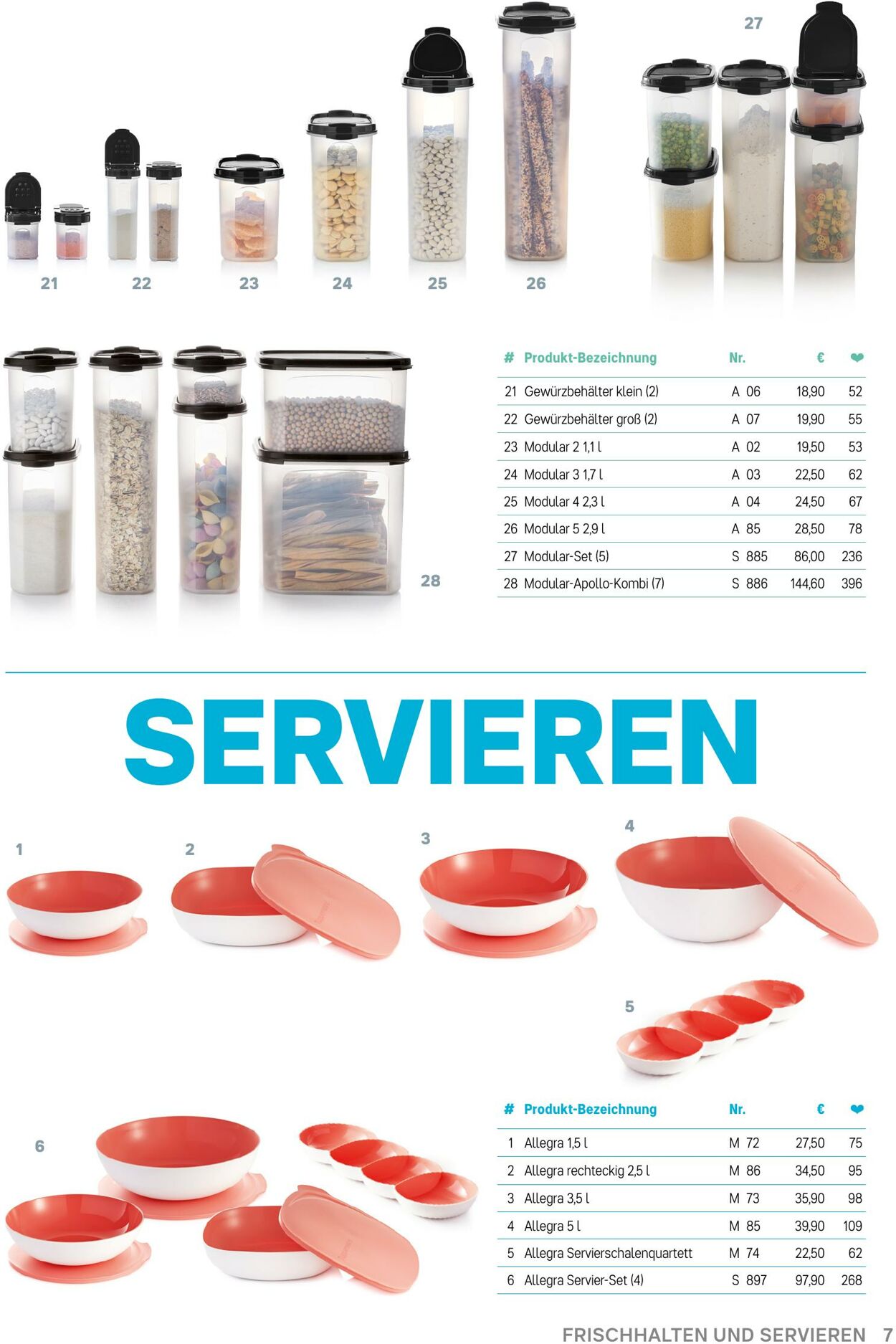 Prospekt Tupperware 06.03.2023 - 31.07.2023