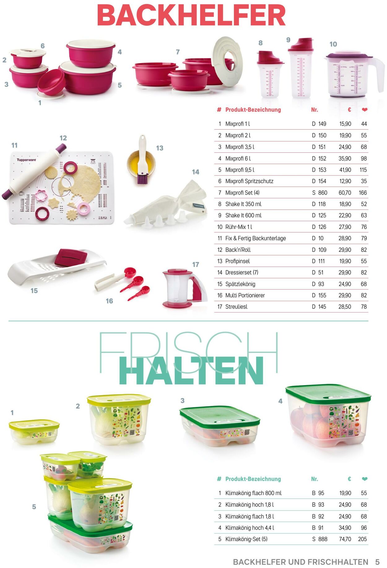 Prospekt Tupperware 06.03.2023 - 31.07.2023