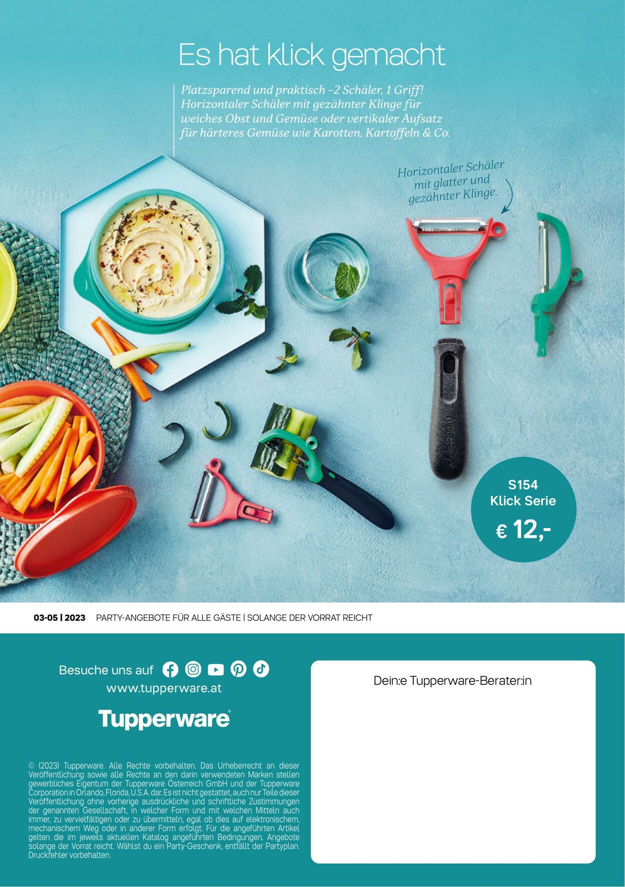 Prospekt Tupperware 06.03.2023 - 04.06.2023