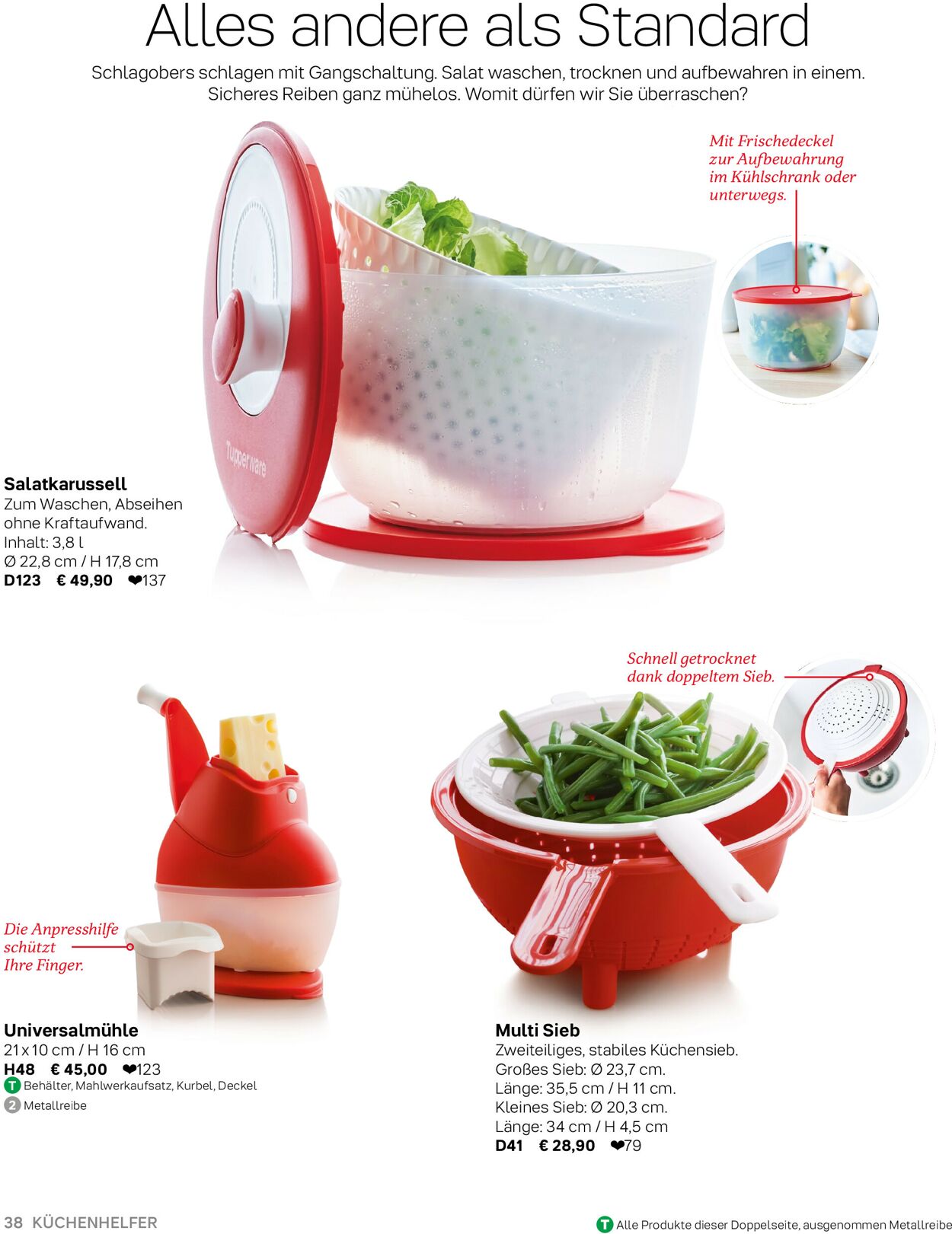 Prospekt Tupperware 01.05.2021 - 31.08.2021
