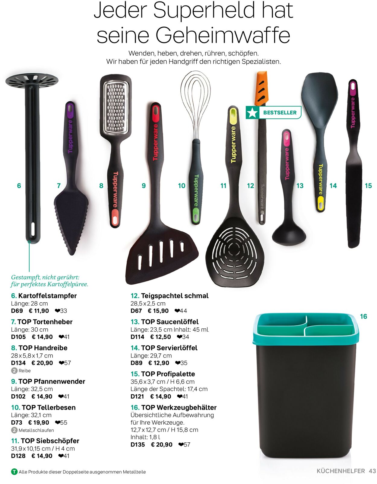 Prospekt Tupperware 01.05.2021 - 31.08.2021