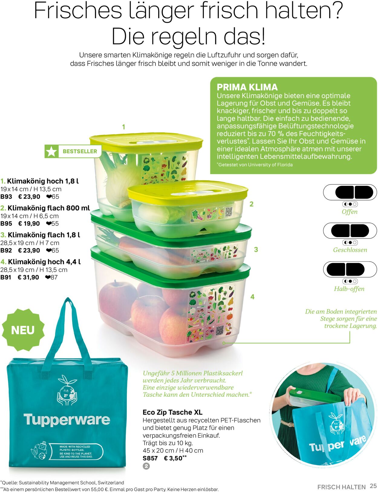 Prospekt Tupperware 01.05.2021 - 31.08.2021