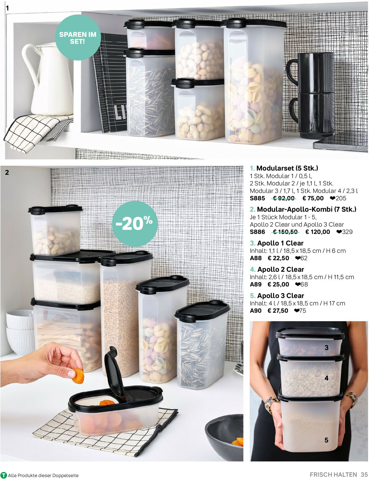 Prospekt Tupperware 01.05.2021 - 31.08.2021