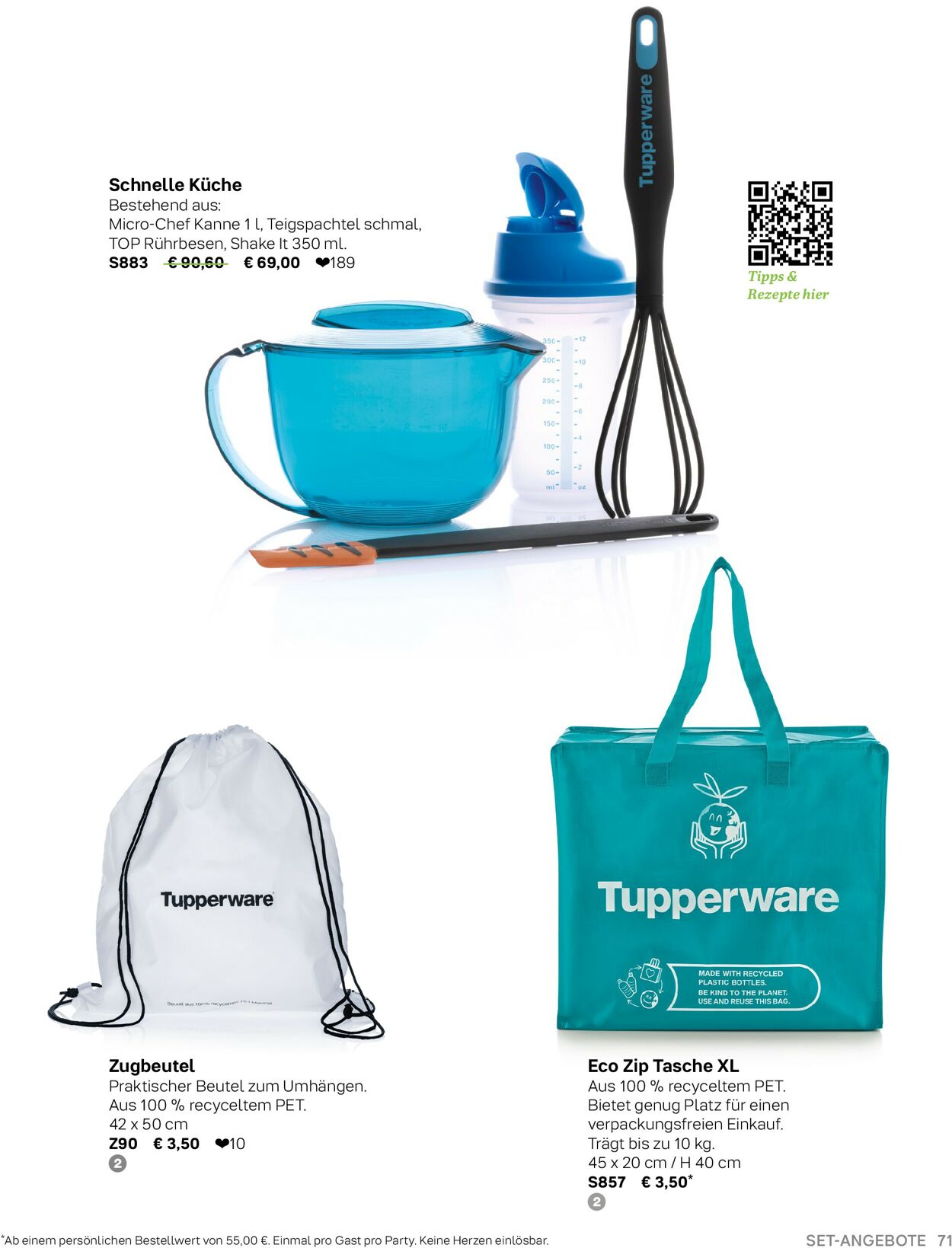 Prospekt Tupperware 01.05.2021 - 31.08.2021