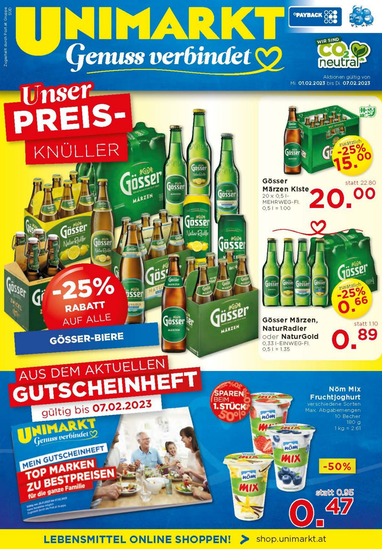 Prospekt Unimarkt 01.02.2023 - 07.02.2023