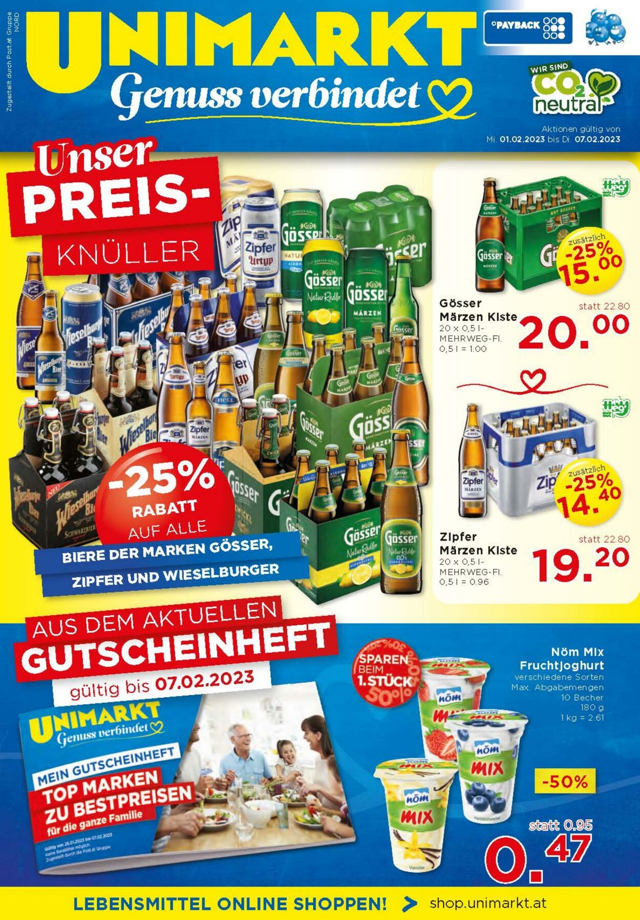 Prospekt Unimarkt 01.02.2023 - 07.02.2023