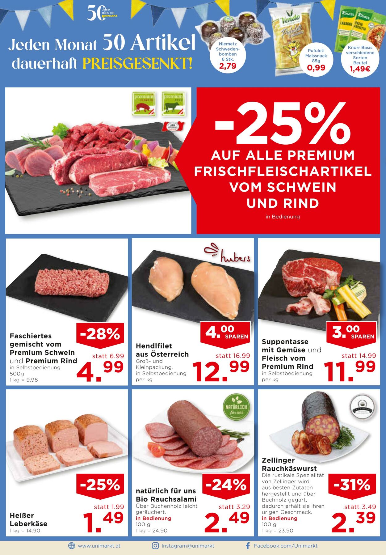 Prospekt Unimarkt 01.10.2025 - 07.10.2025