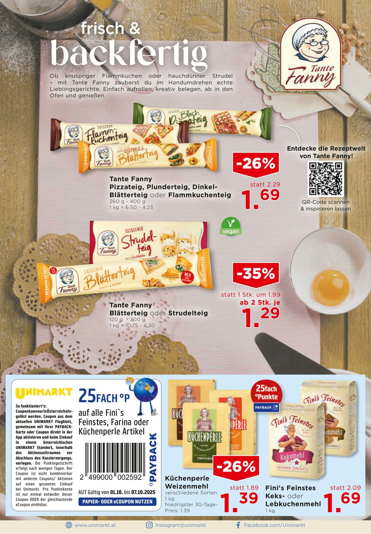 Prospekt Unimarkt 01.10.2025 - 07.10.2025