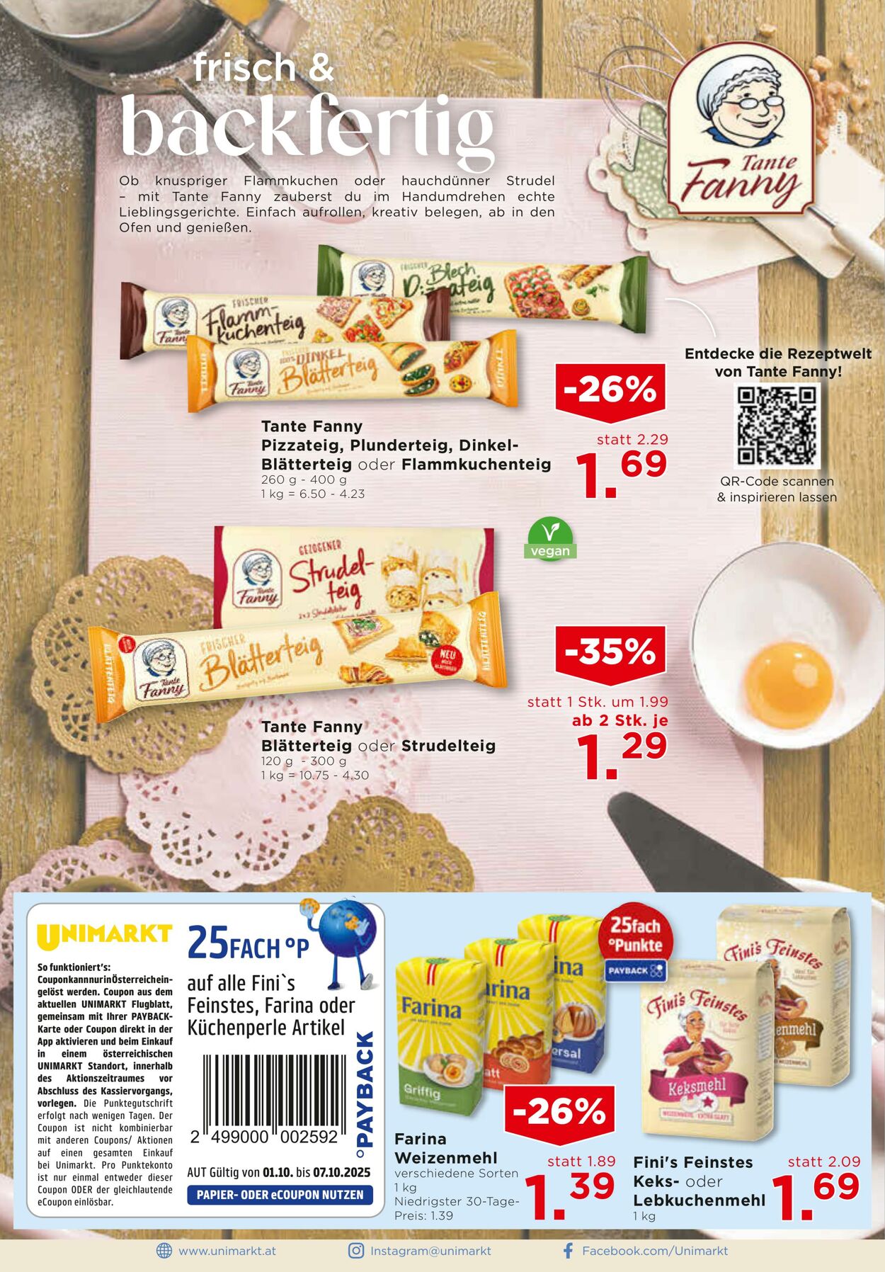 Prospekt Unimarkt 01.10.2025 - 07.10.2025