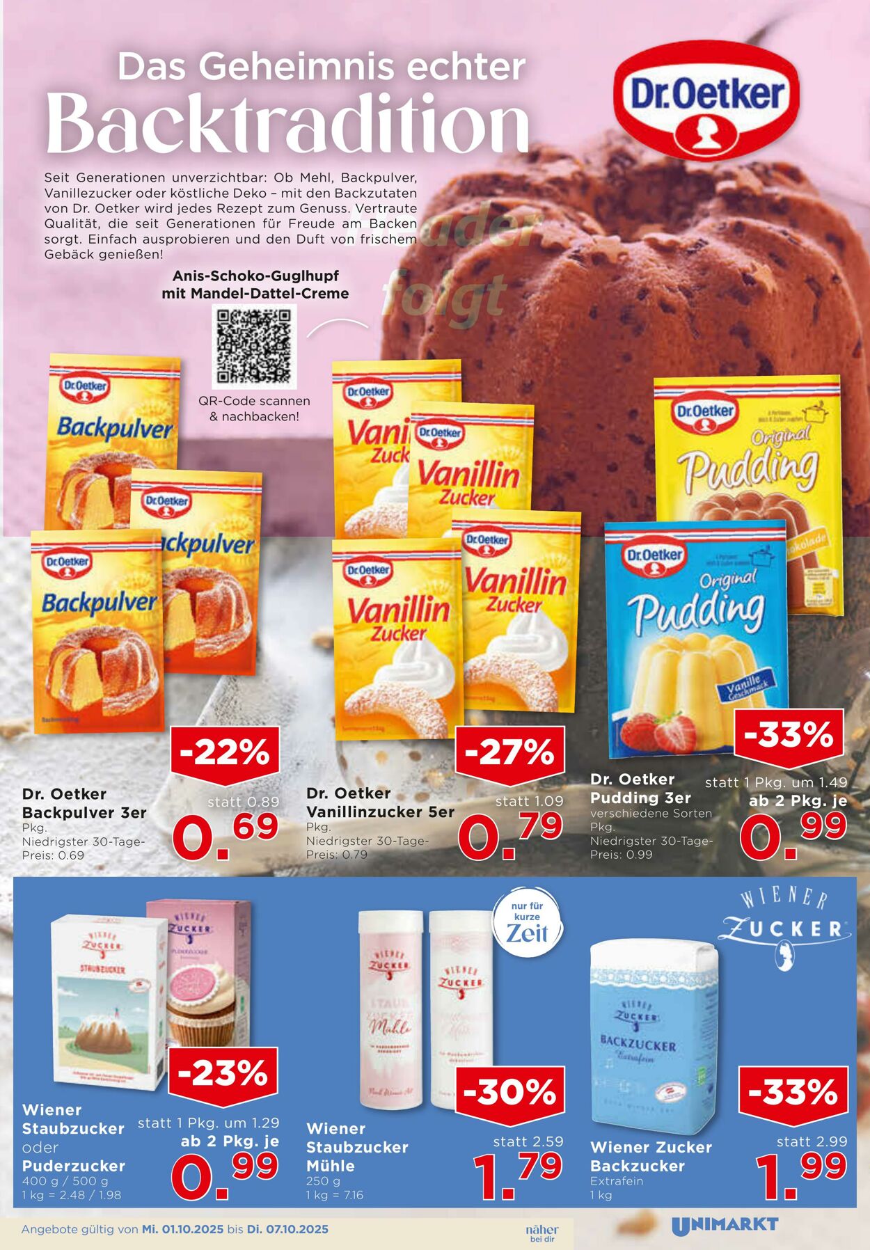 Prospekt Unimarkt 01.10.2025 - 07.10.2025