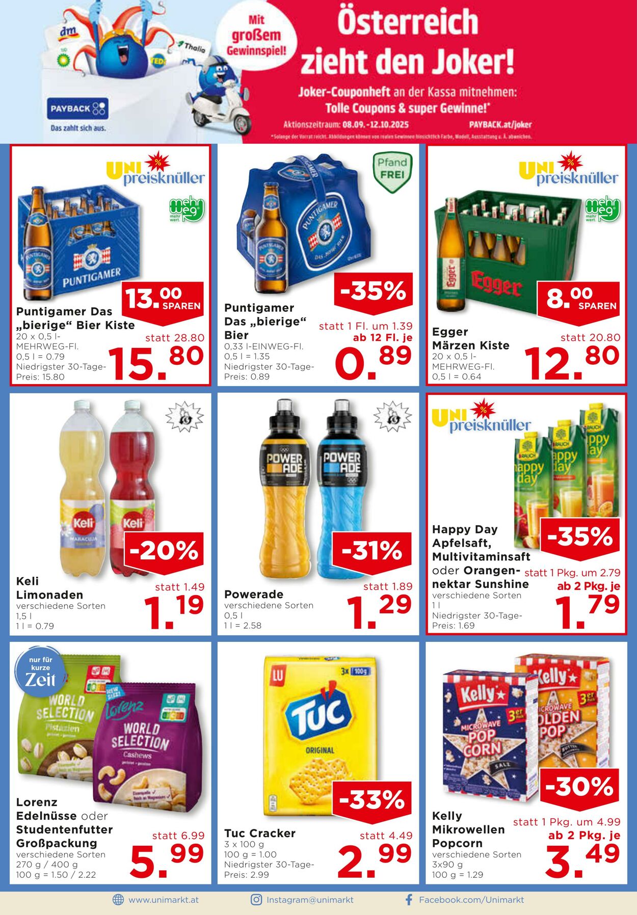 Prospekt Unimarkt 01.10.2025 - 07.10.2025