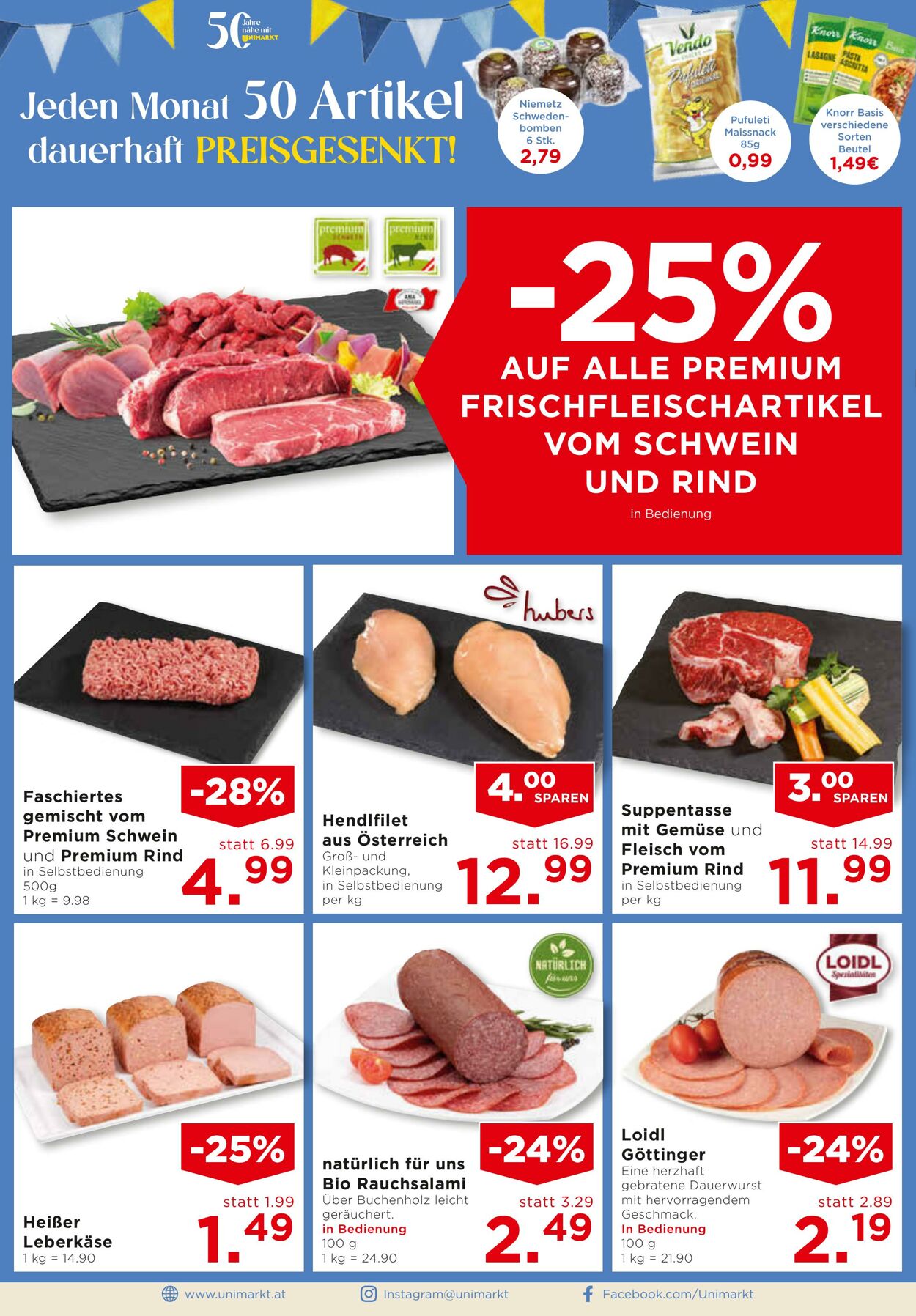 Prospekt Unimarkt 01.10.2025 - 07.10.2025