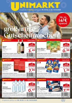 Prospekt Unimarkt 01.10.2025 - 07.10.2025