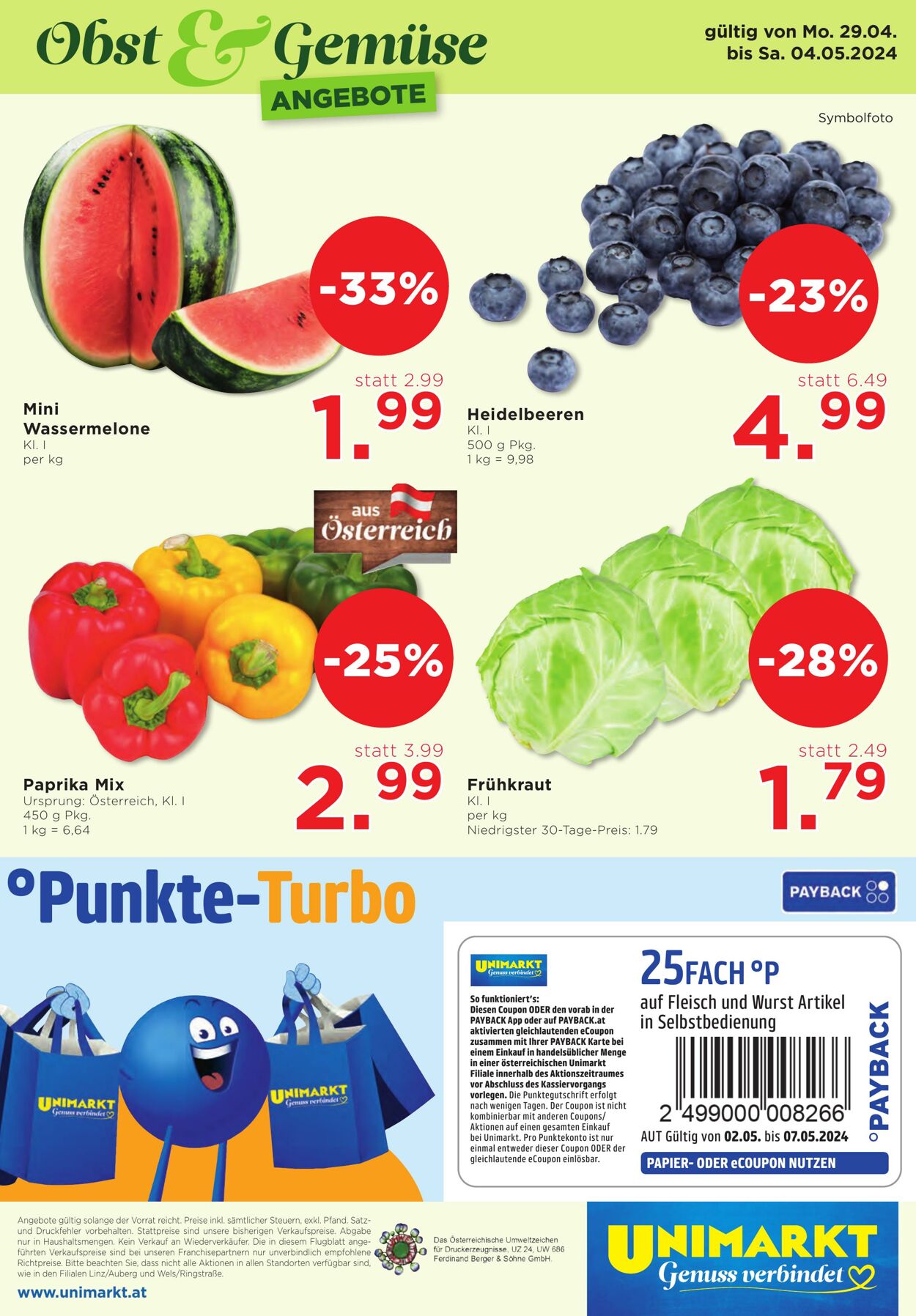 Prospekt Unimarkt 02.05.2024 - 07.05.2024