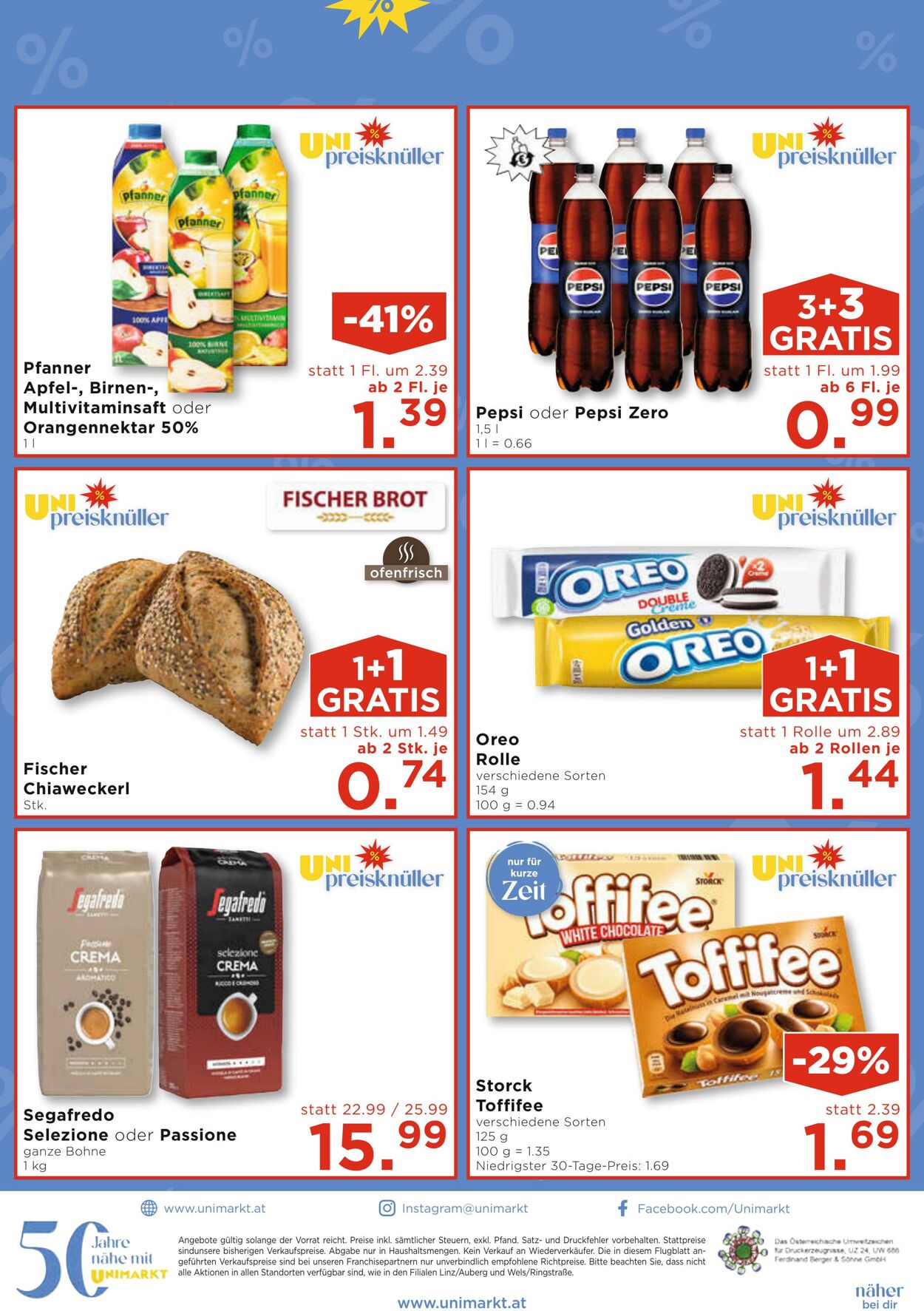 Prospekt Unimarkt 02.07.2025 - 08.07.2025