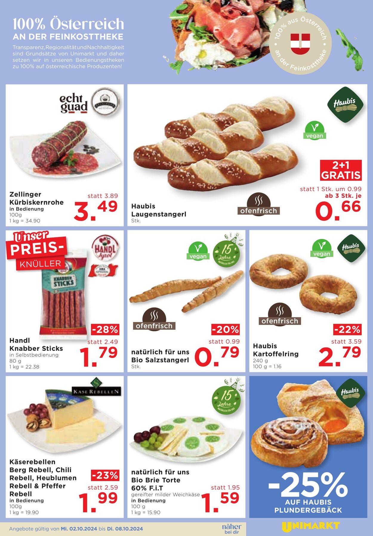 Prospekt Unimarkt 02.10.2024 - 08.10.2024