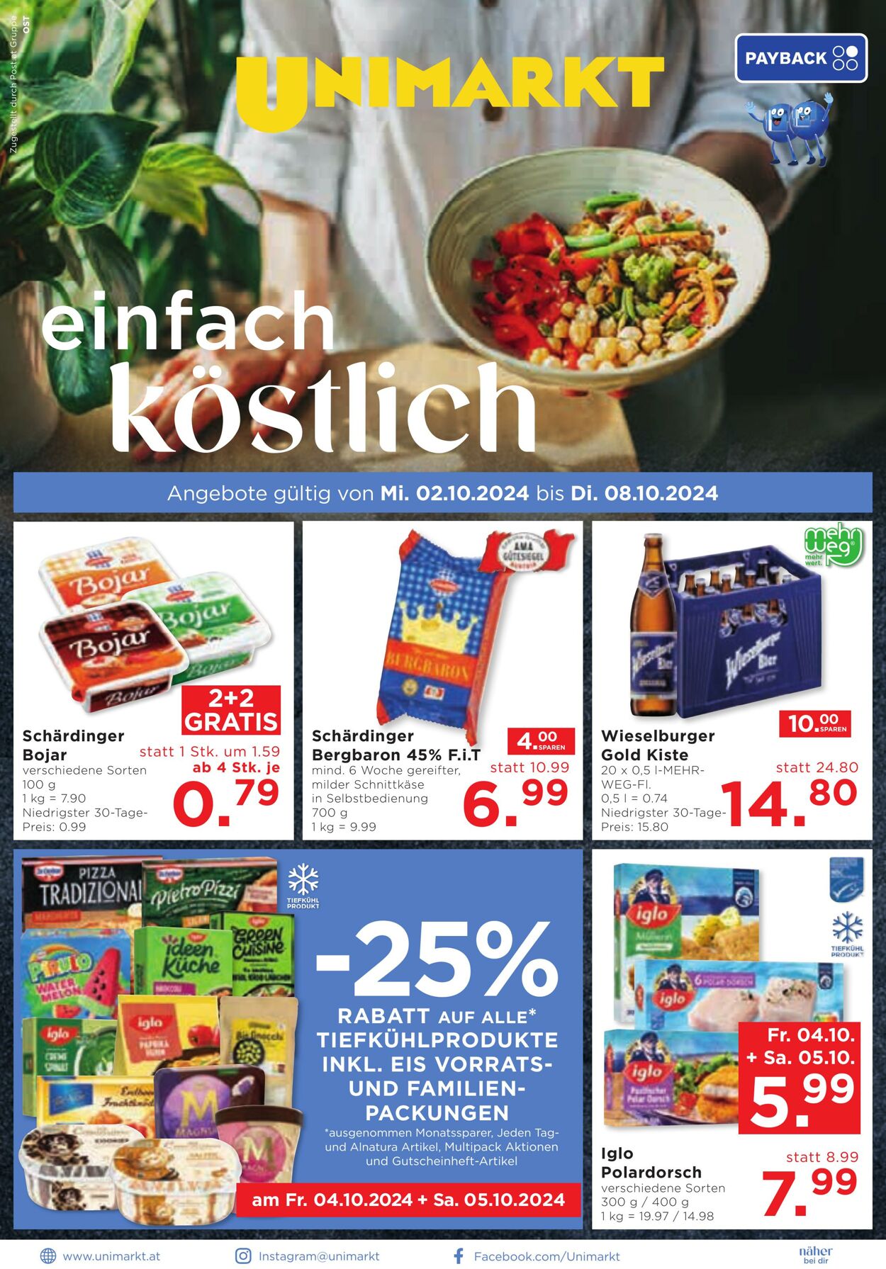 Prospekt Unimarkt 02.10.2024 - 08.10.2024