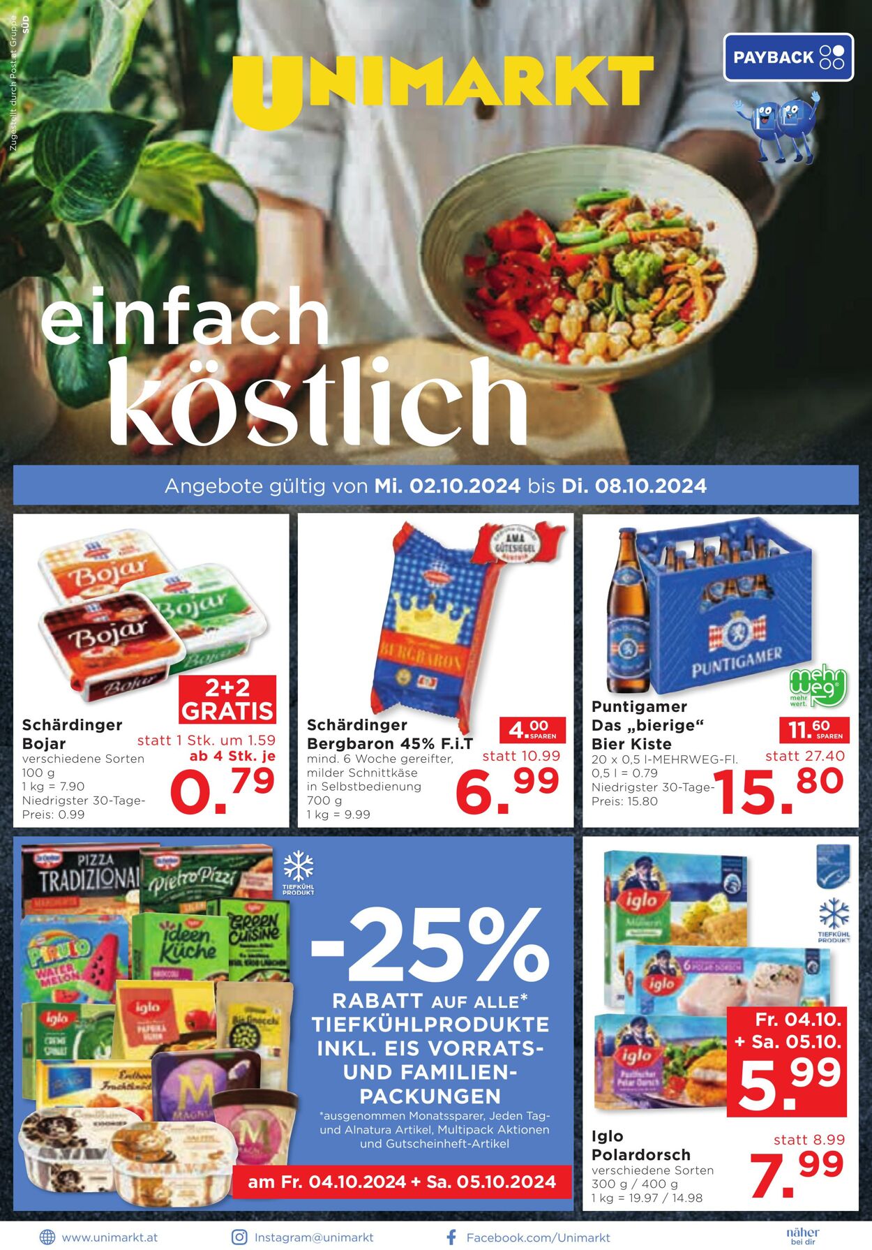 Prospekt Unimarkt 02.10.2024 - 08.10.2024