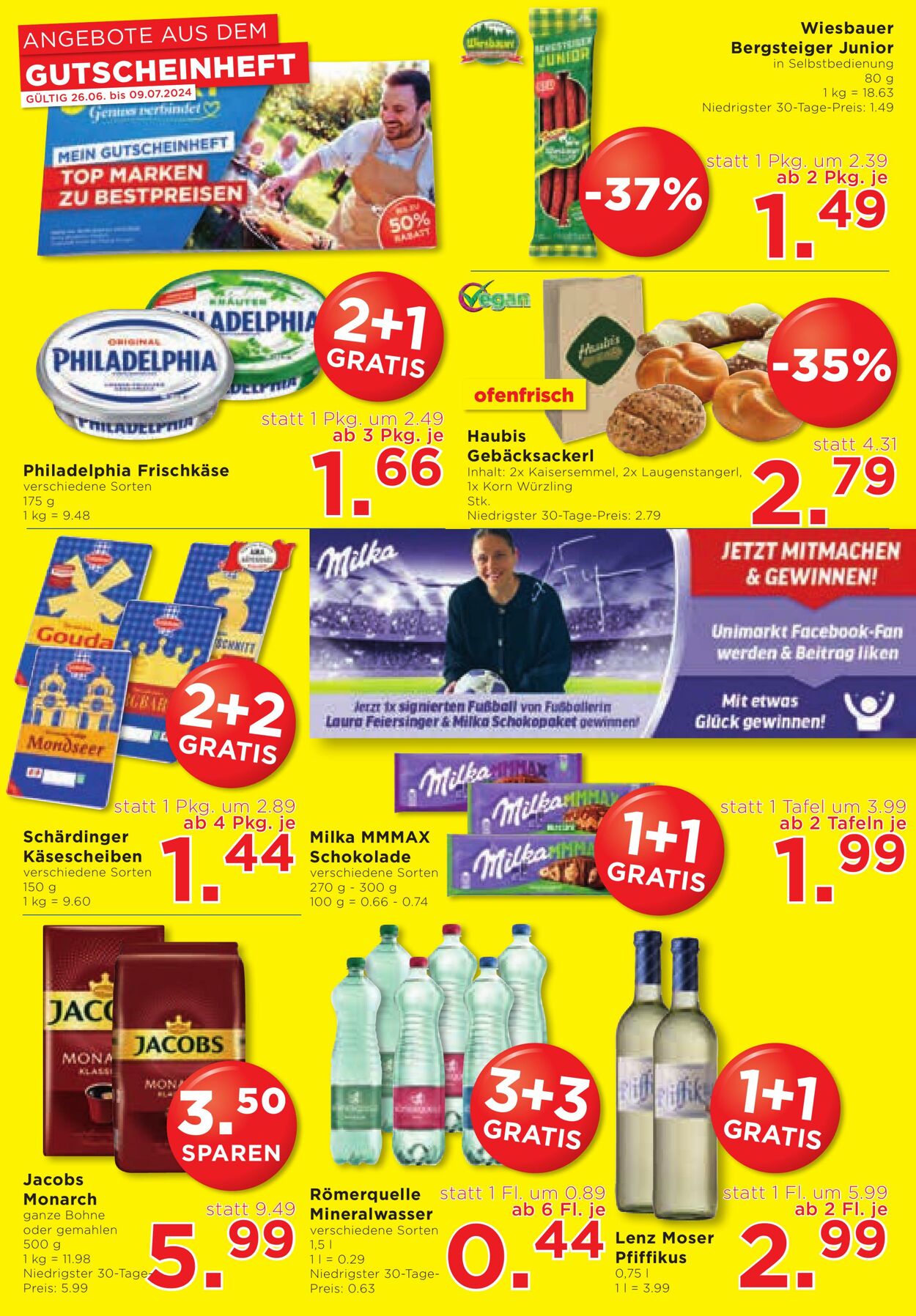 Prospekt Unimarkt 03.07.2024 - 09.07.2024