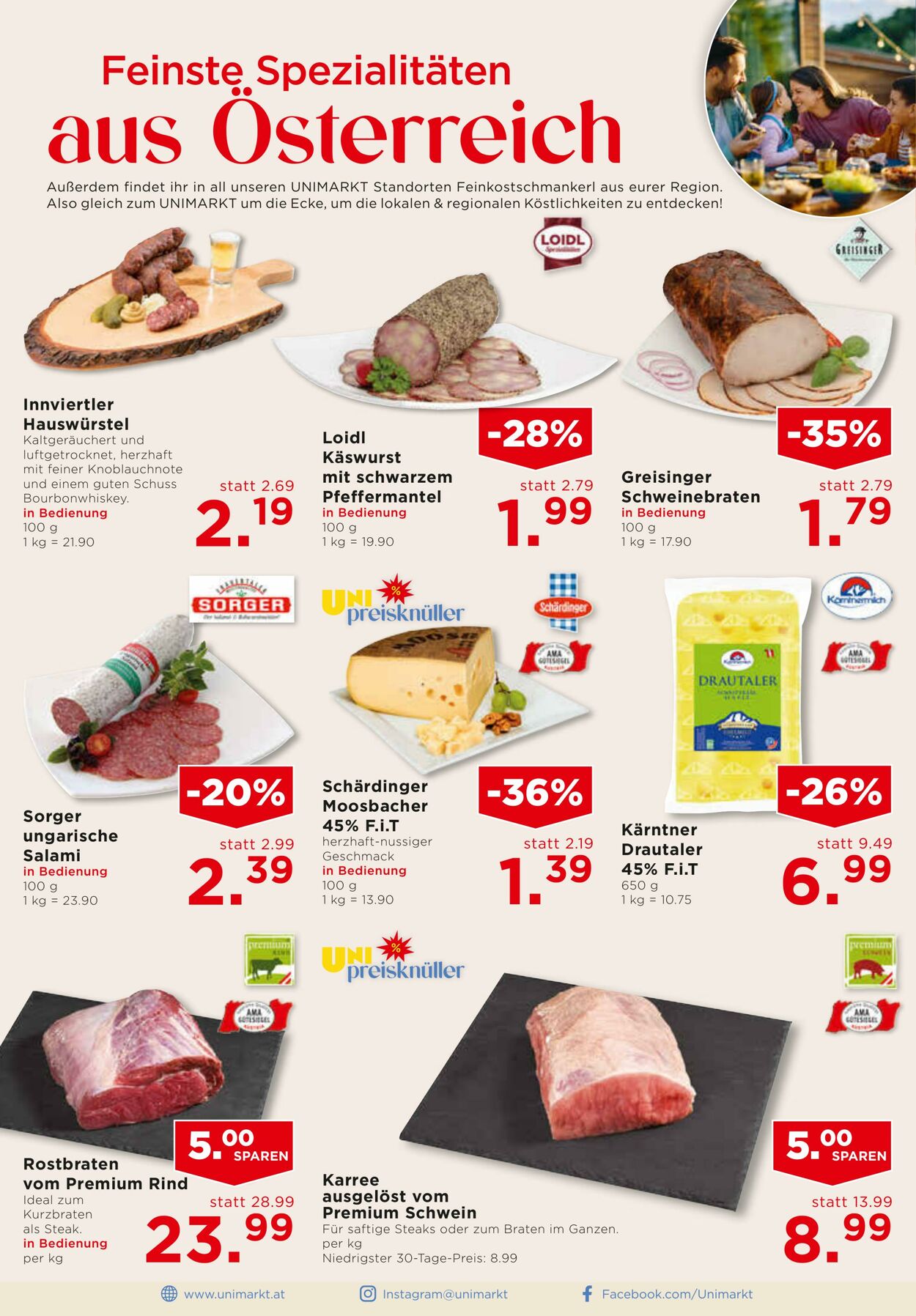 Prospekt Unimarkt 03.09.2025 - 09.09.2025