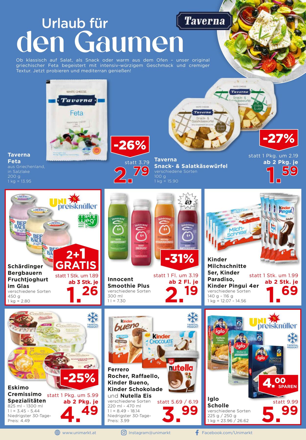 Prospekt Unimarkt 03.09.2025 - 09.09.2025