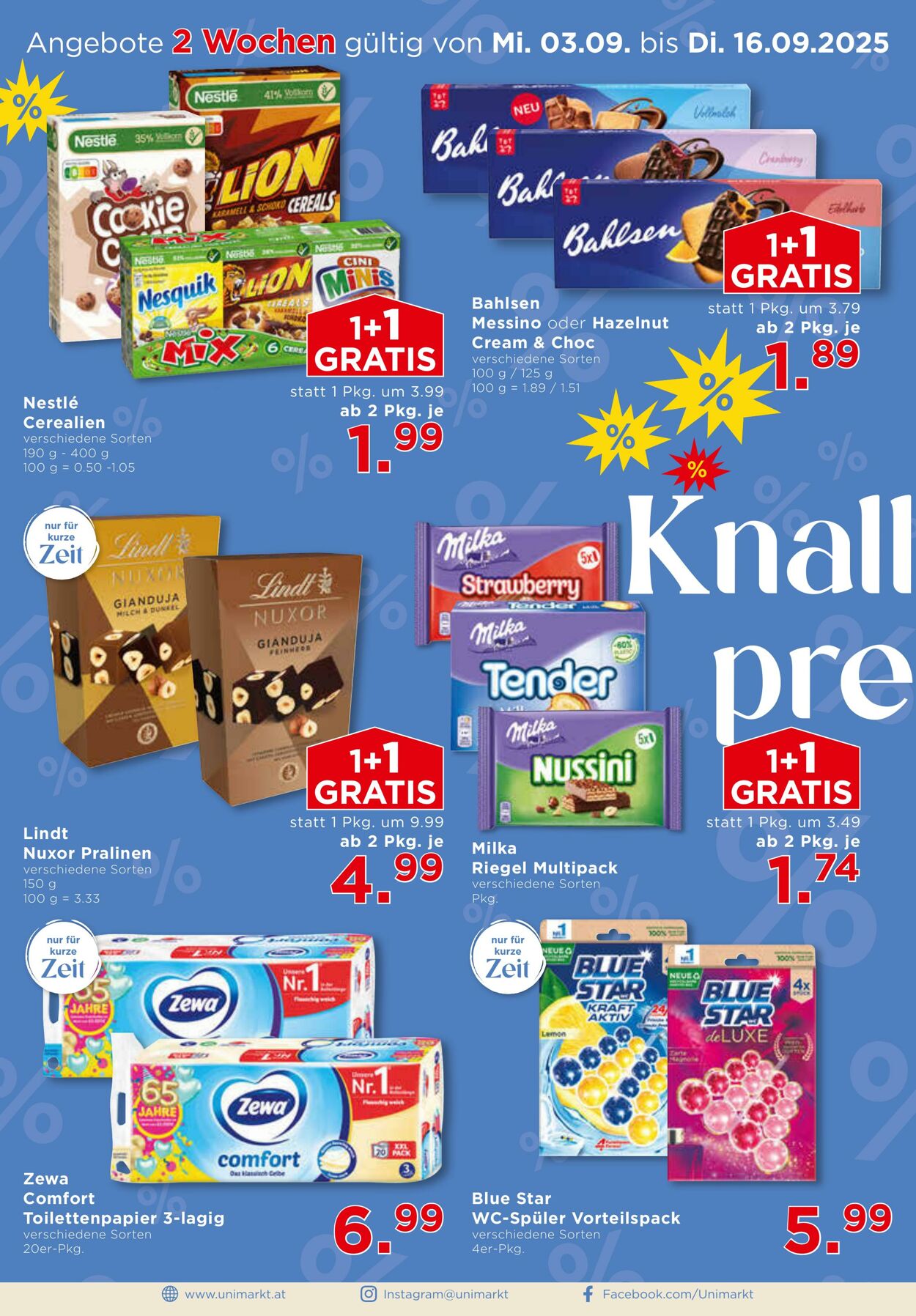 Prospekt Unimarkt 03.09.2025 - 09.09.2025