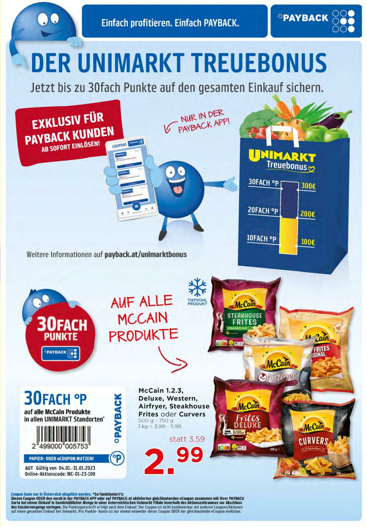 Prospekt Unimarkt 04.01.2023 - 10.01.2023