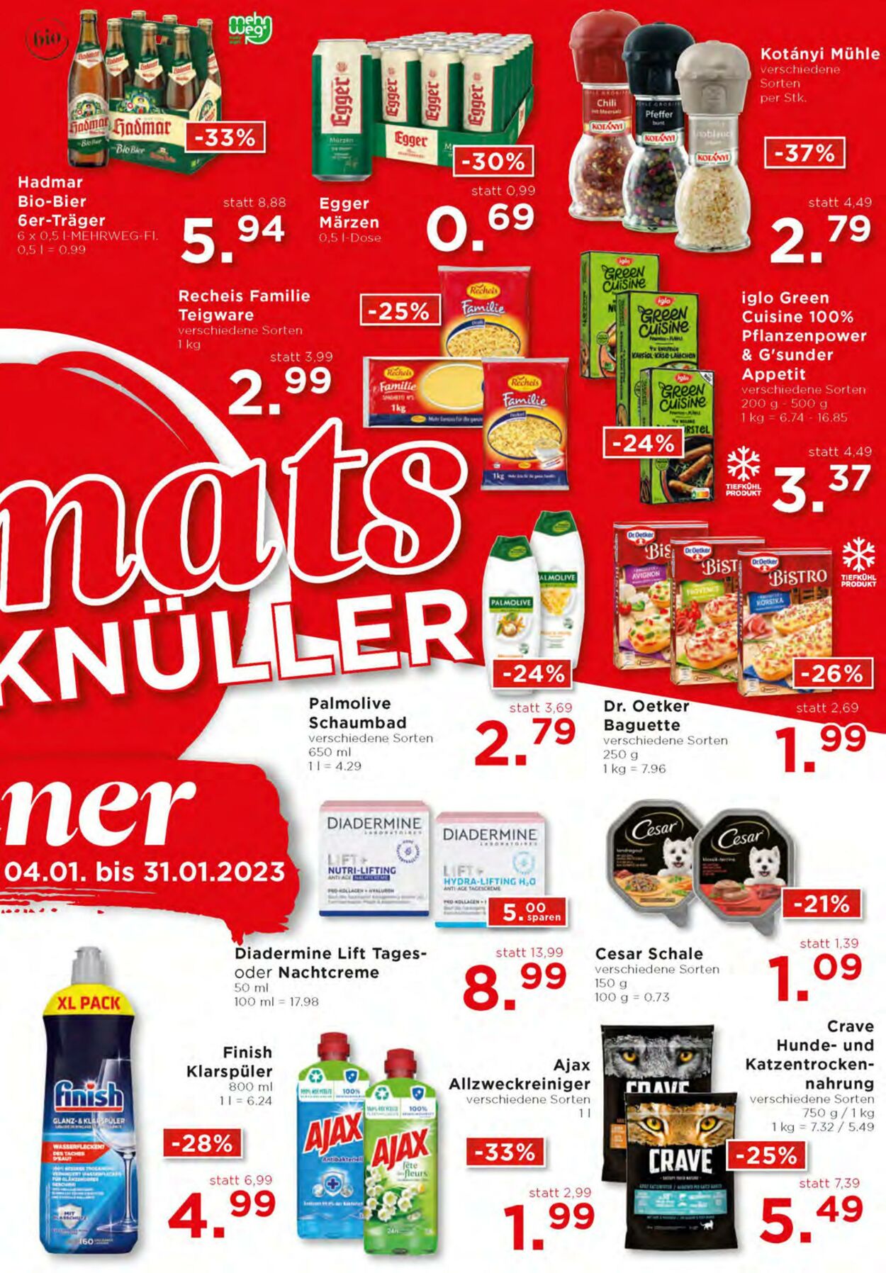 Prospekt Unimarkt 04.01.2023 - 10.01.2023