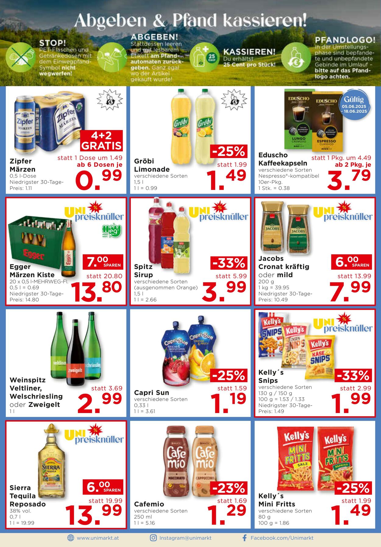 Prospekt Unimarkt 04.06.2025 - 10.06.2025