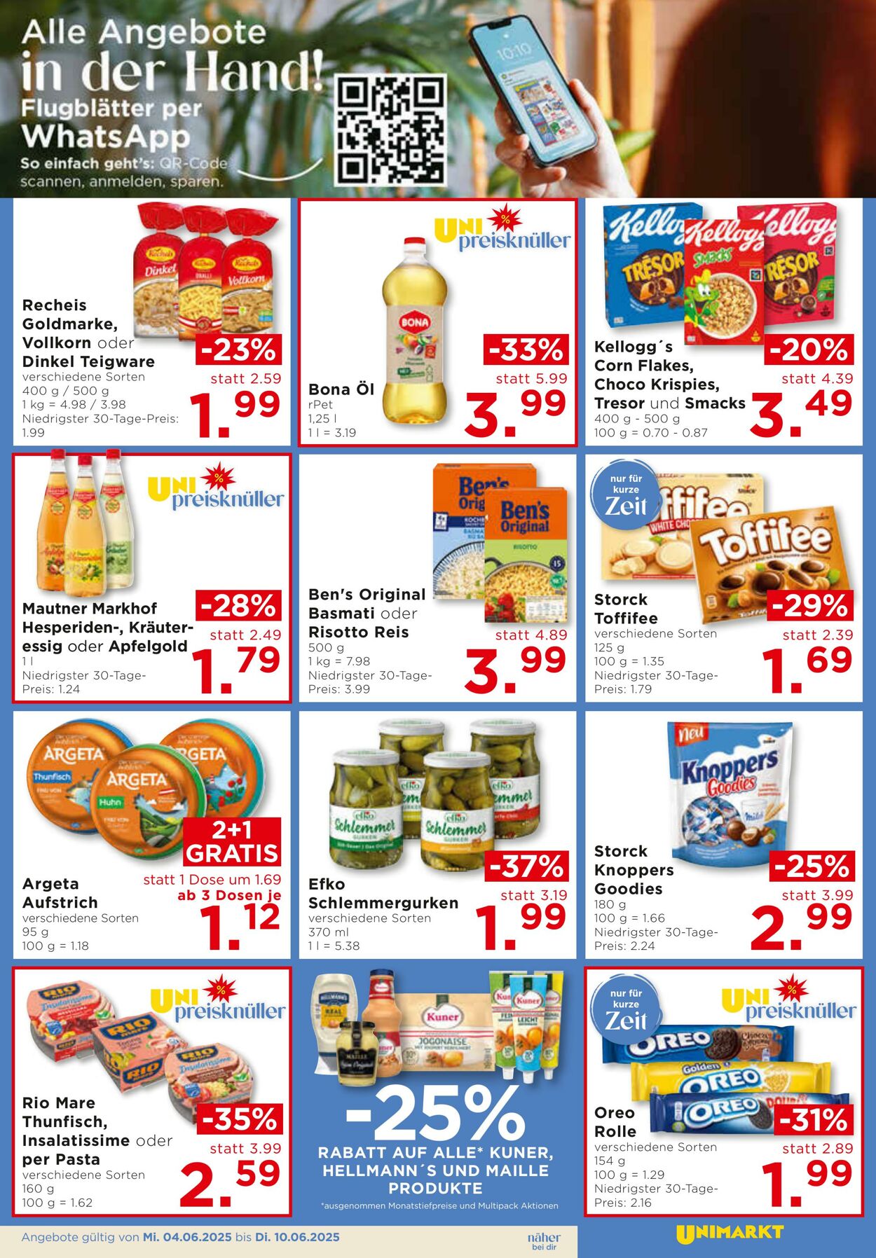 Prospekt Unimarkt 04.06.2025 - 10.06.2025