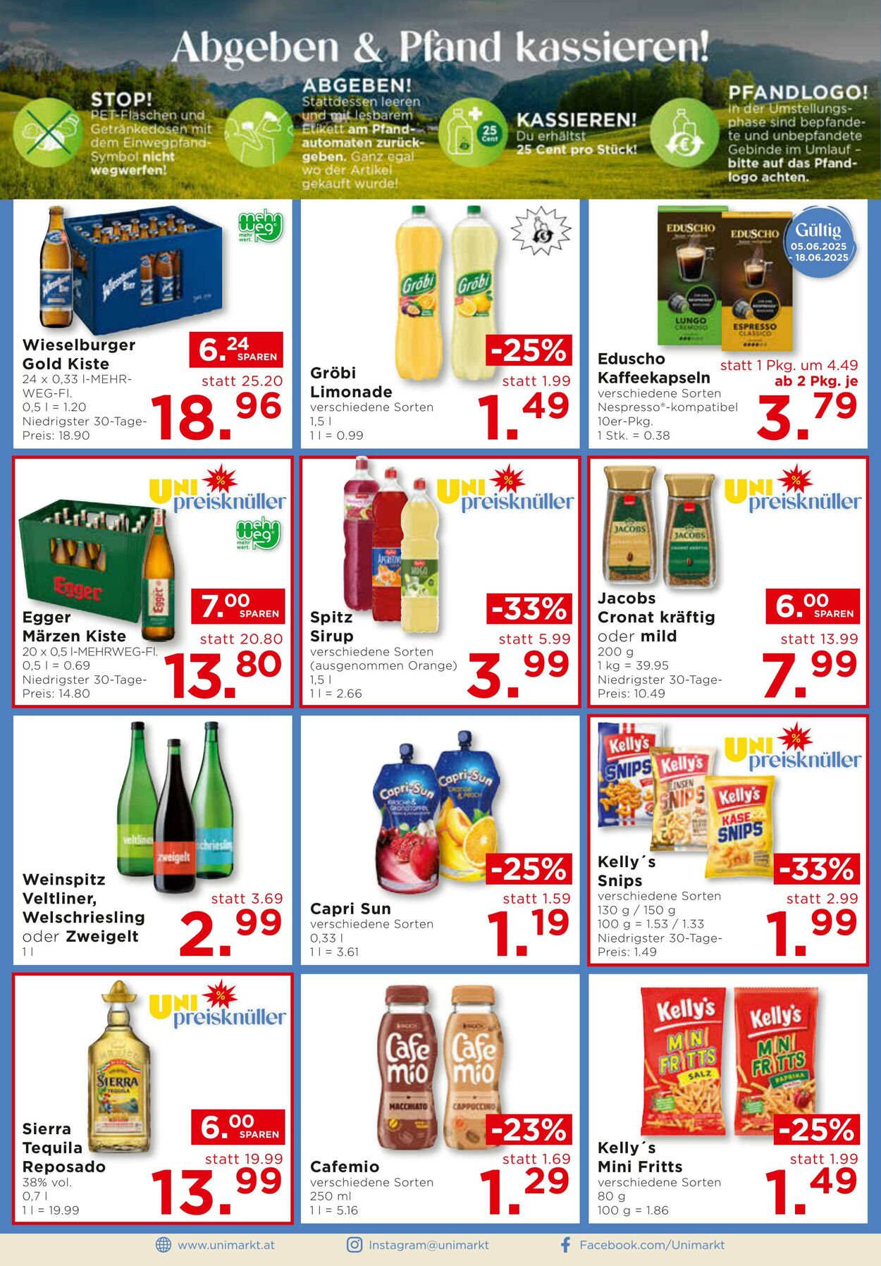 Prospekt Unimarkt 04.06.2025 - 10.06.2025
