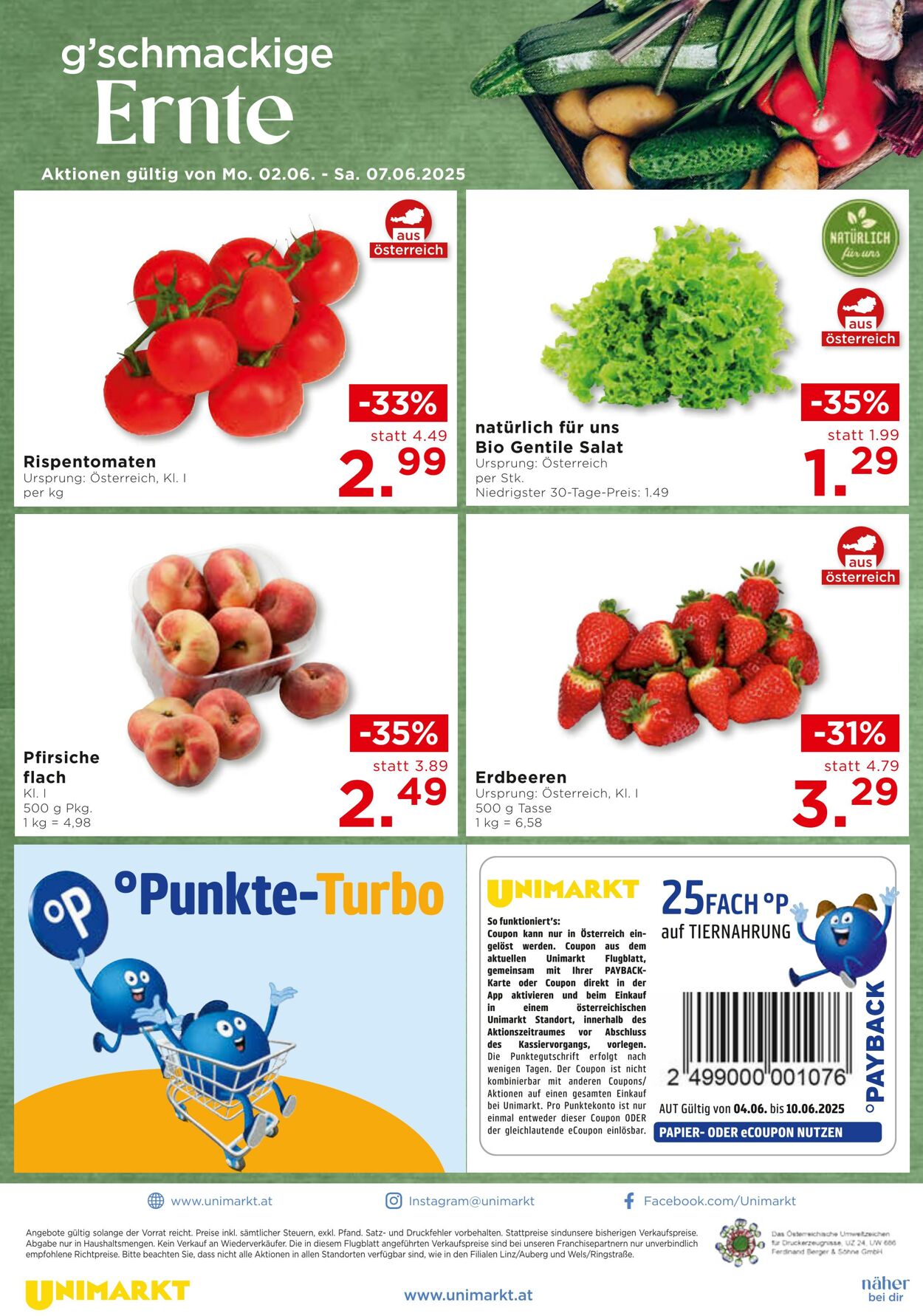 Prospekt Unimarkt 04.06.2025 - 10.06.2025