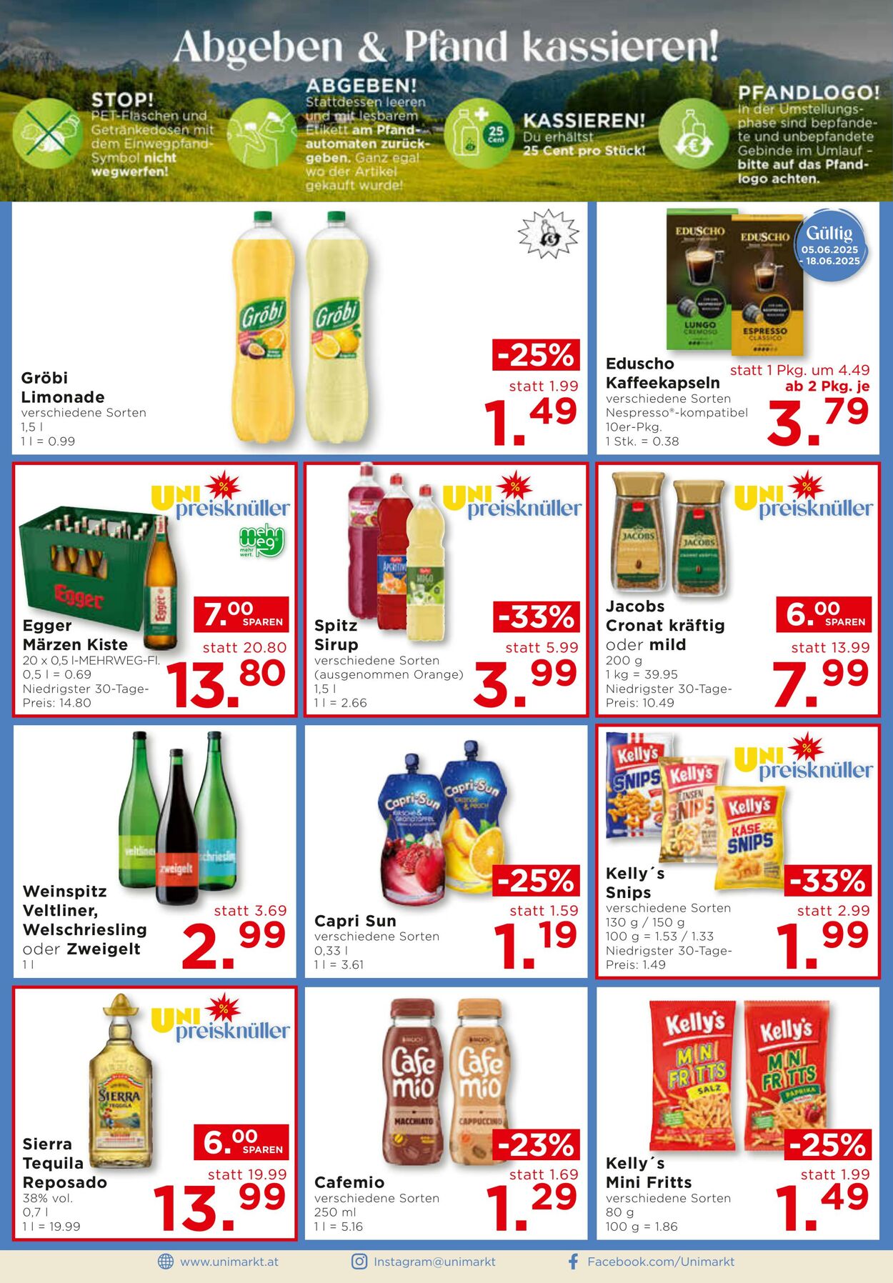 Prospekt Unimarkt 04.06.2025 - 10.06.2025