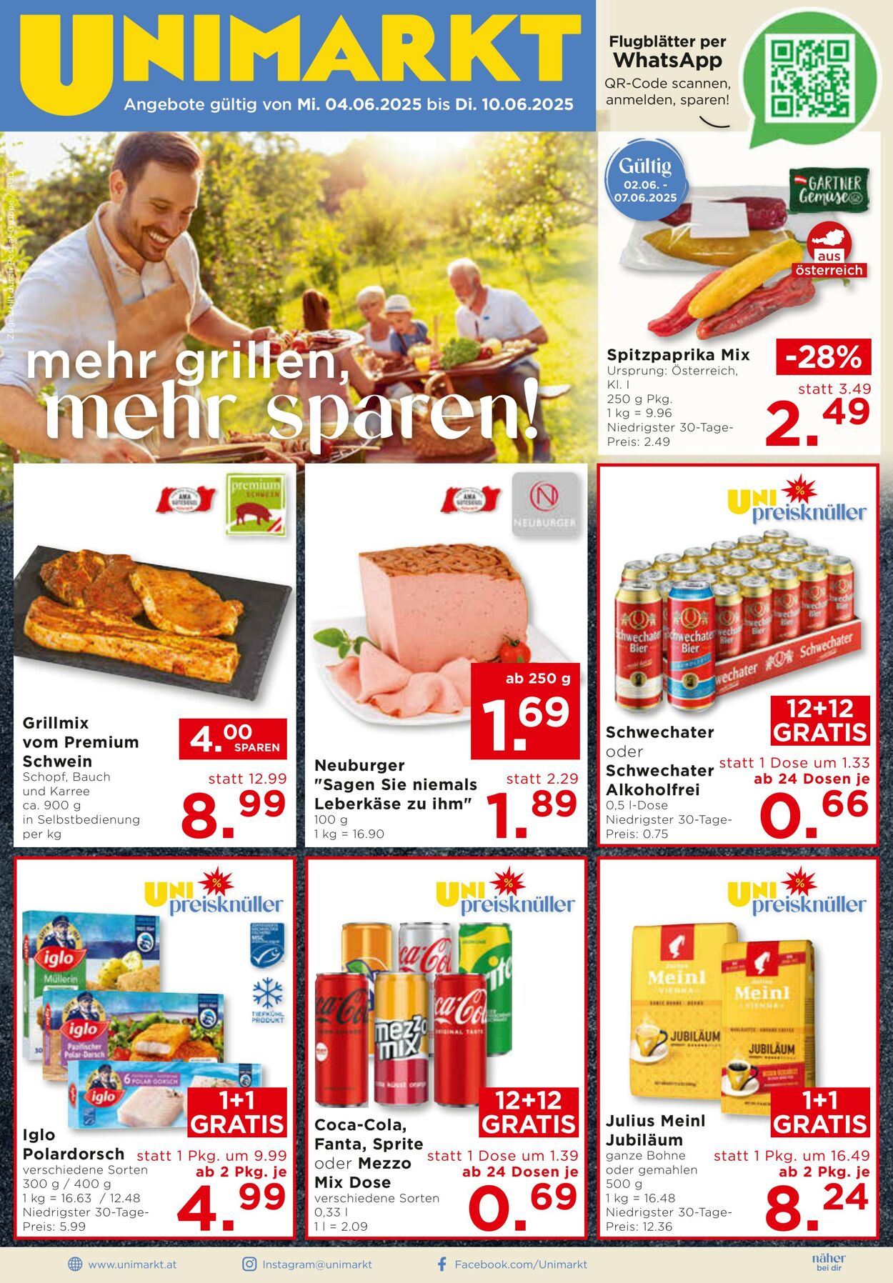 Prospekt Unimarkt 04.06.2025 - 10.06.2025