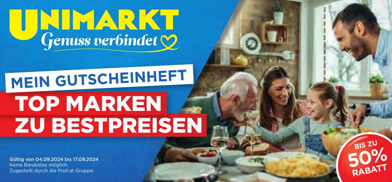 Prospekt Unimarkt 04.09.2024 - 17.09.2024