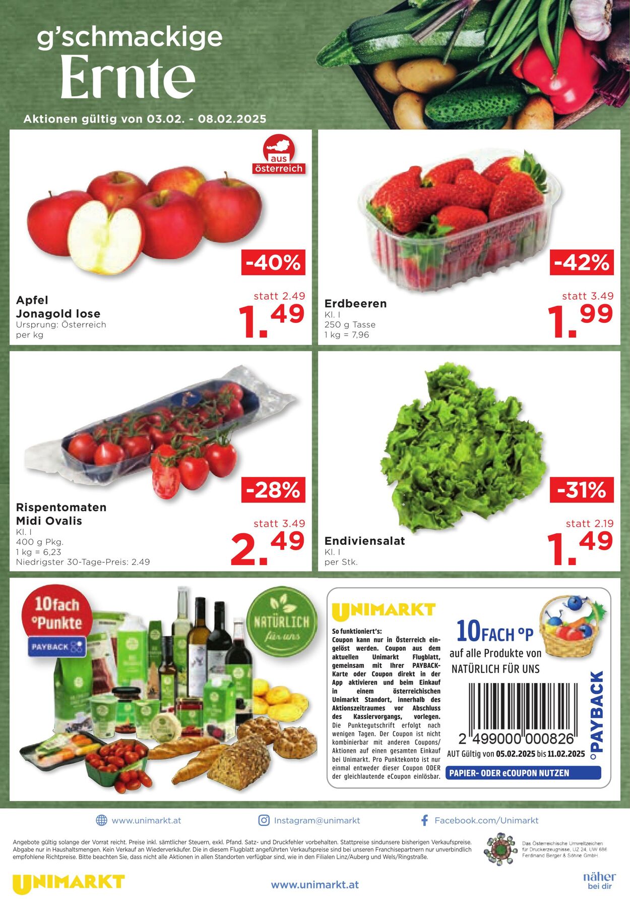 Prospekt Unimarkt 05.02.2025 - 11.02.2025