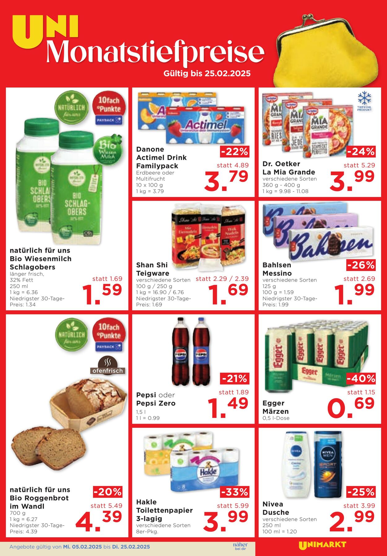 Prospekt Unimarkt 05.02.2025 - 11.02.2025