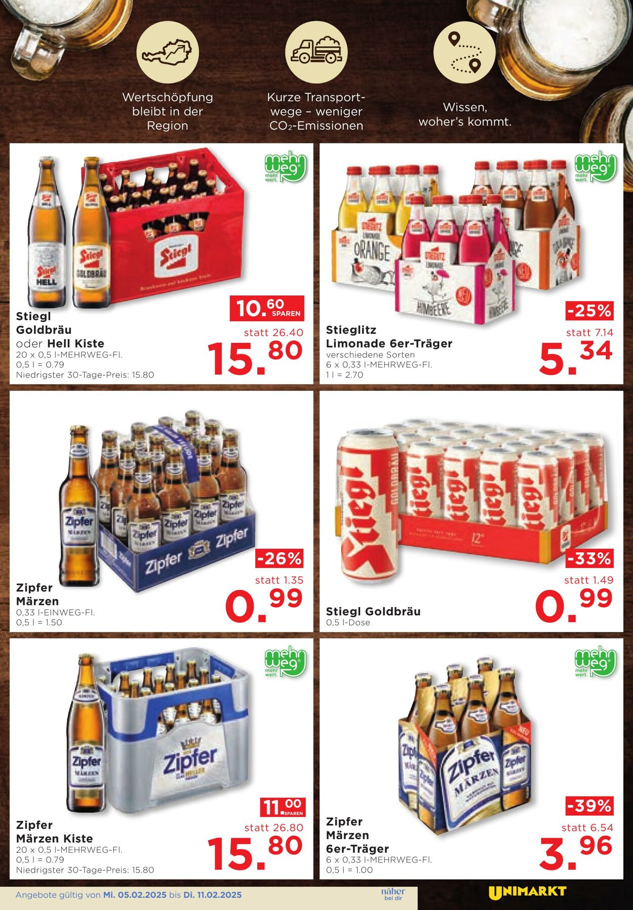 Prospekt Unimarkt 05.02.2025 - 11.02.2025