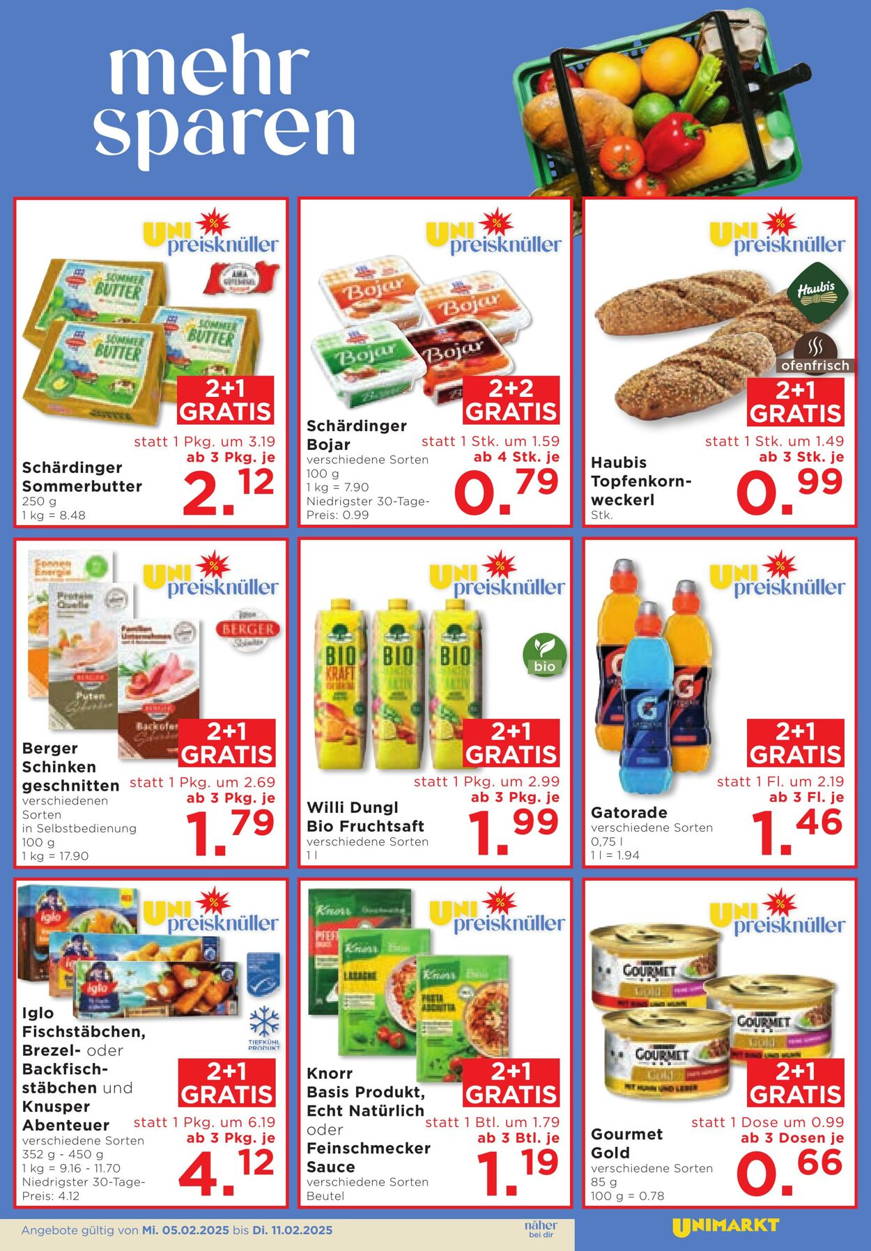 Prospekt Unimarkt 05.02.2025 - 11.02.2025