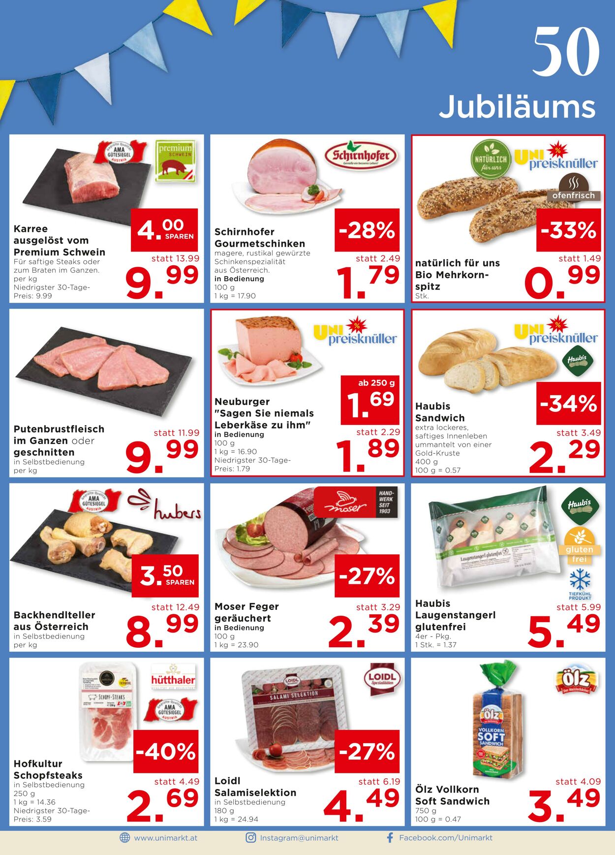 Prospekt Unimarkt 05.03.2025 - 11.03.2025