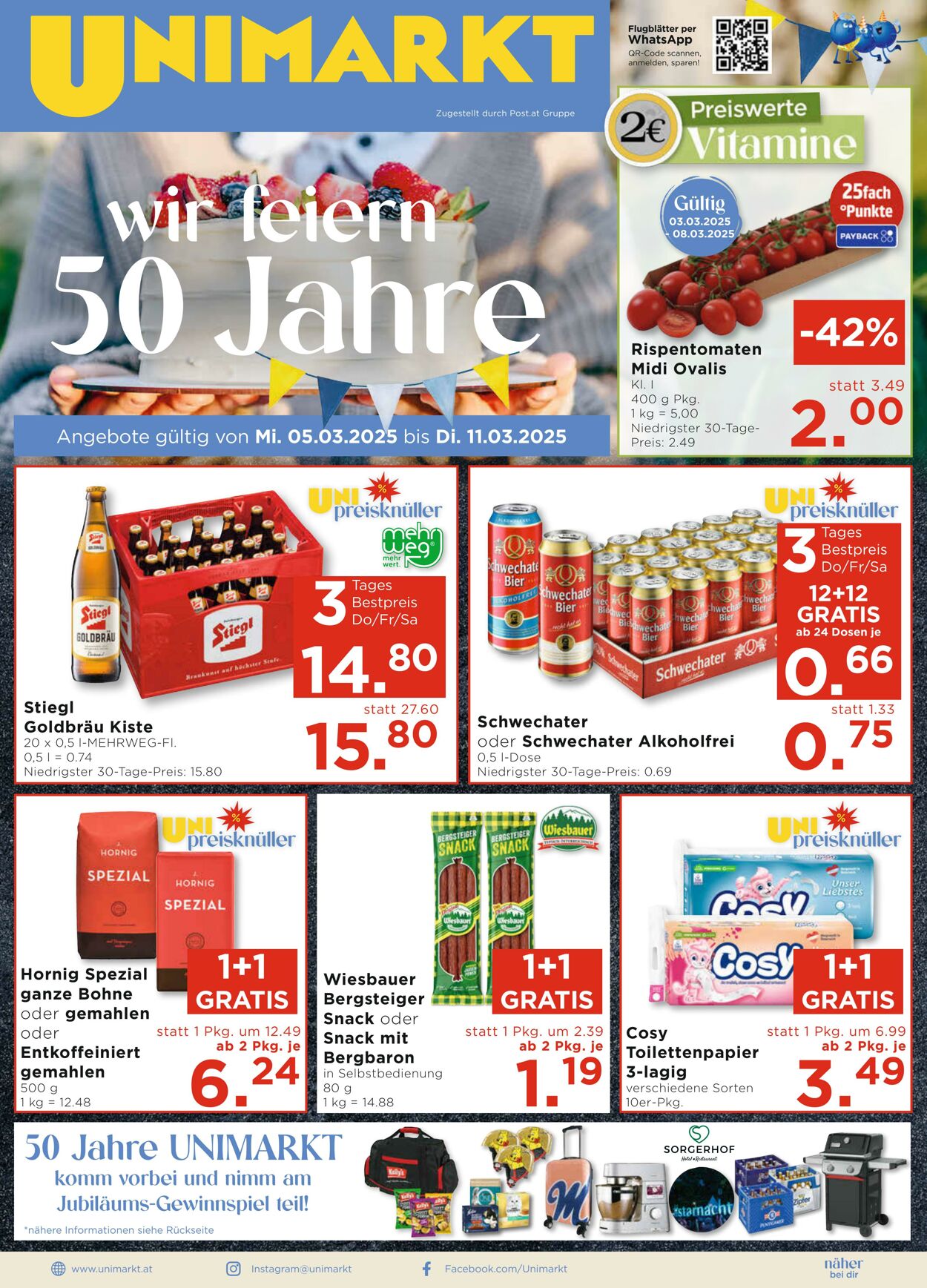 Prospekt Unimarkt 05.03.2025 - 11.03.2025