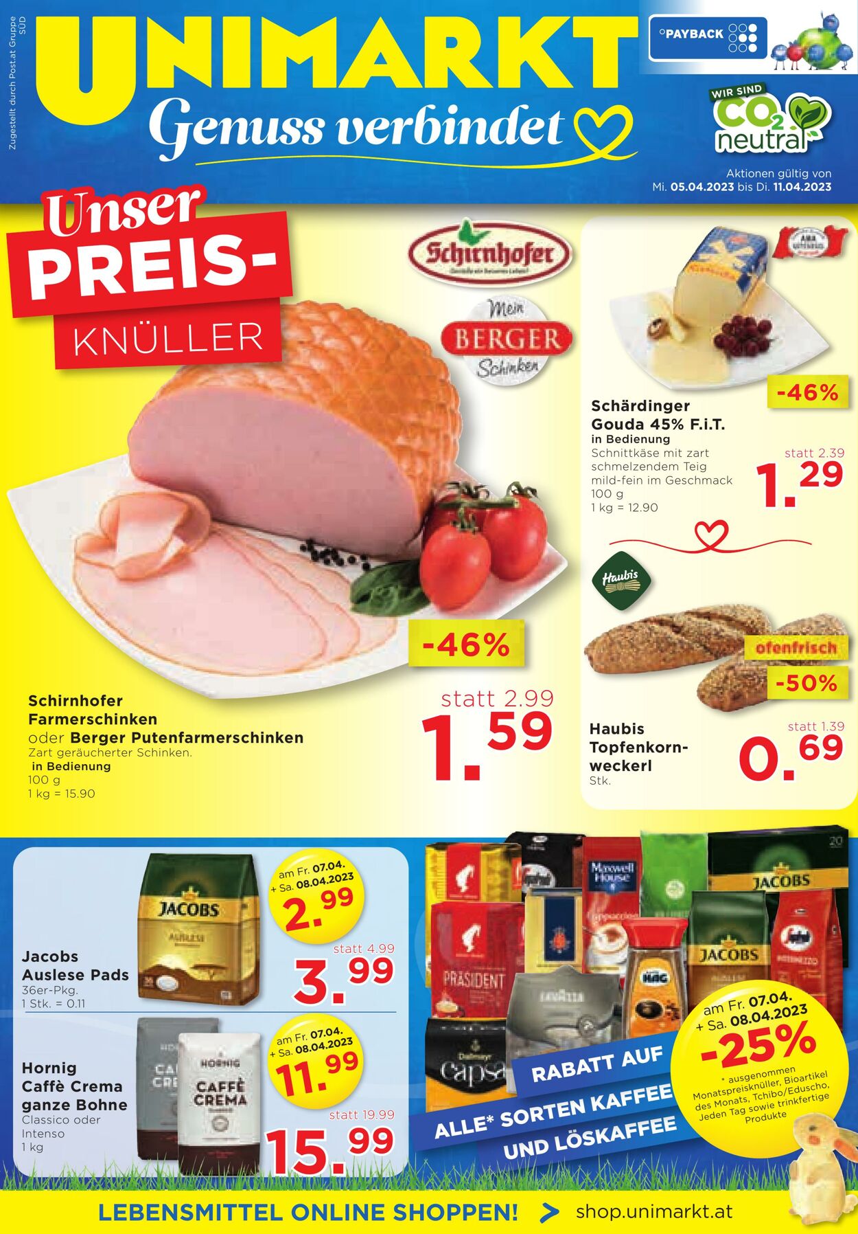 Prospekt Unimarkt 05.04.2023 - 11.04.2023