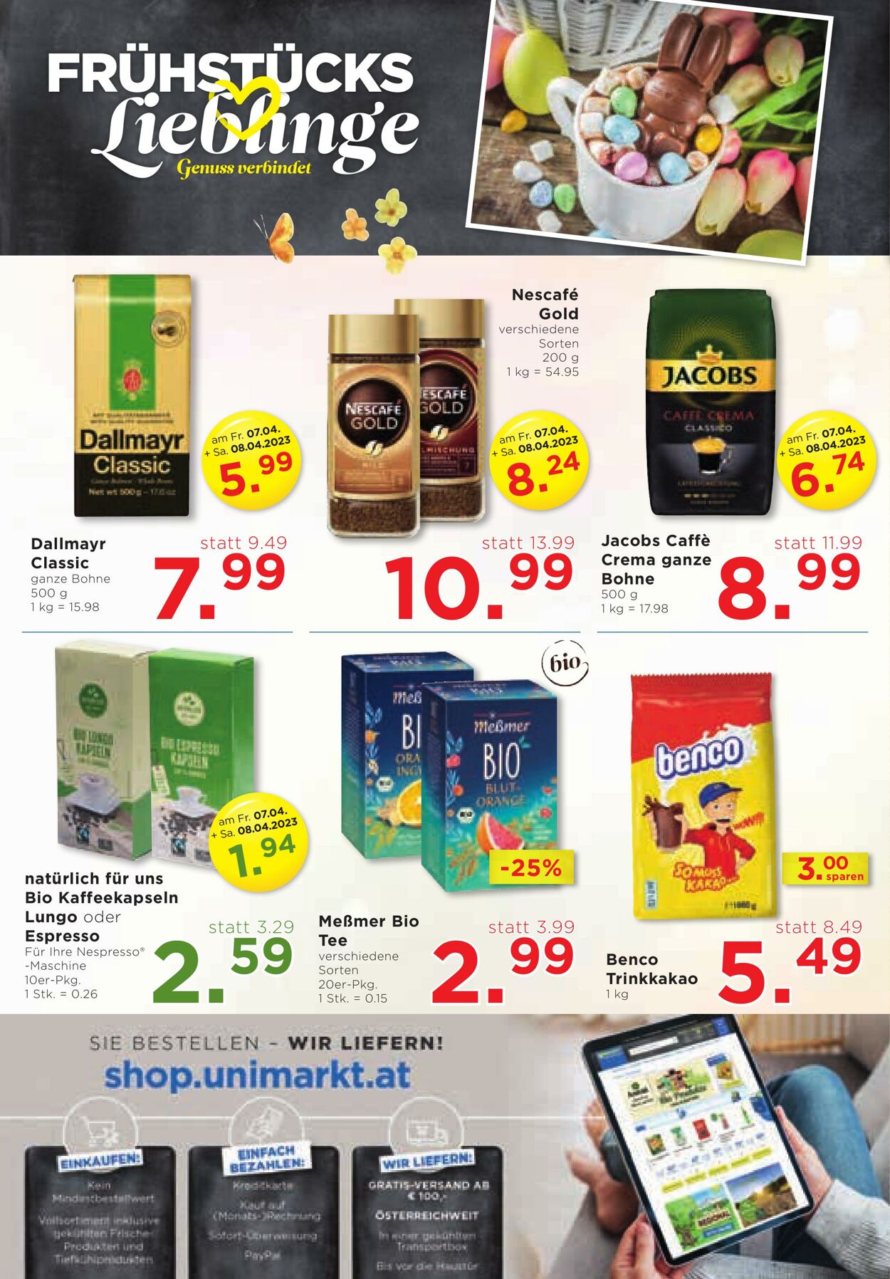 Prospekt Unimarkt 05.04.2023 - 11.04.2023