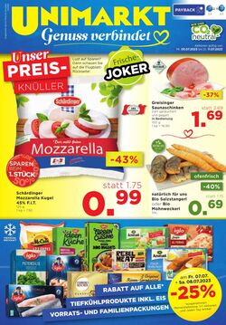 Prospekt Unimarkt 05.07.2023 - 11.07.2023