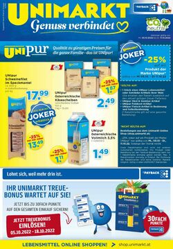 Prospekt Unimarkt 05.10.2022 - 11.10.2022