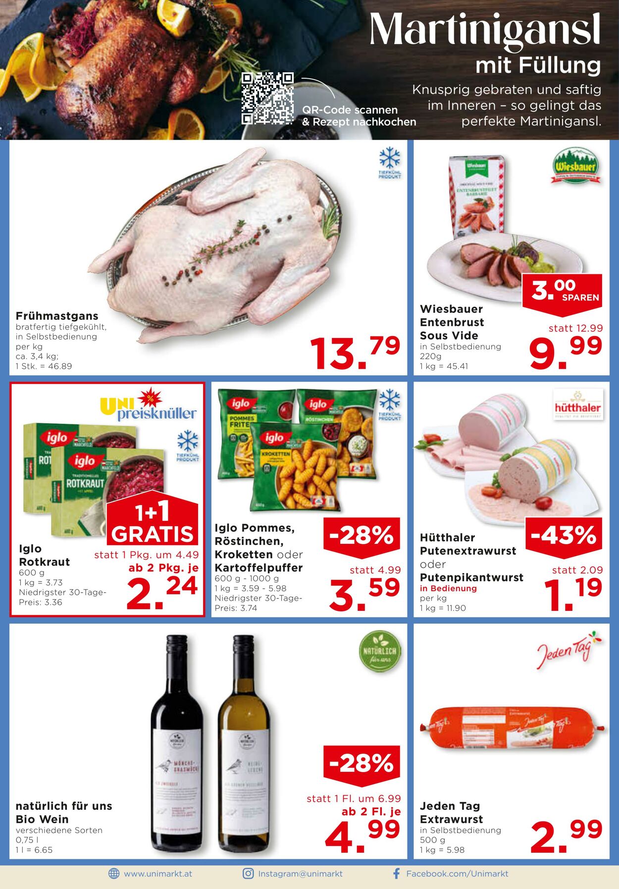 Prospekt Unimarkt 05.11.2025 - 11.11.2025