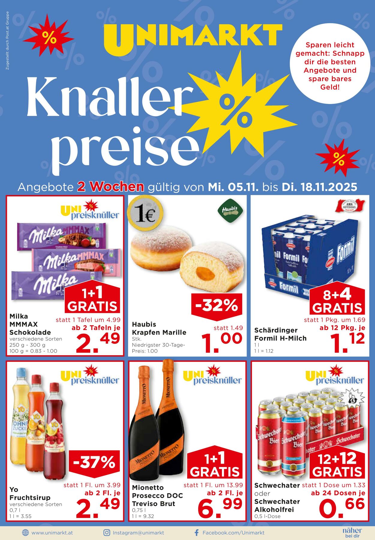 Prospekt Unimarkt 05.11.2025 - 11.11.2025