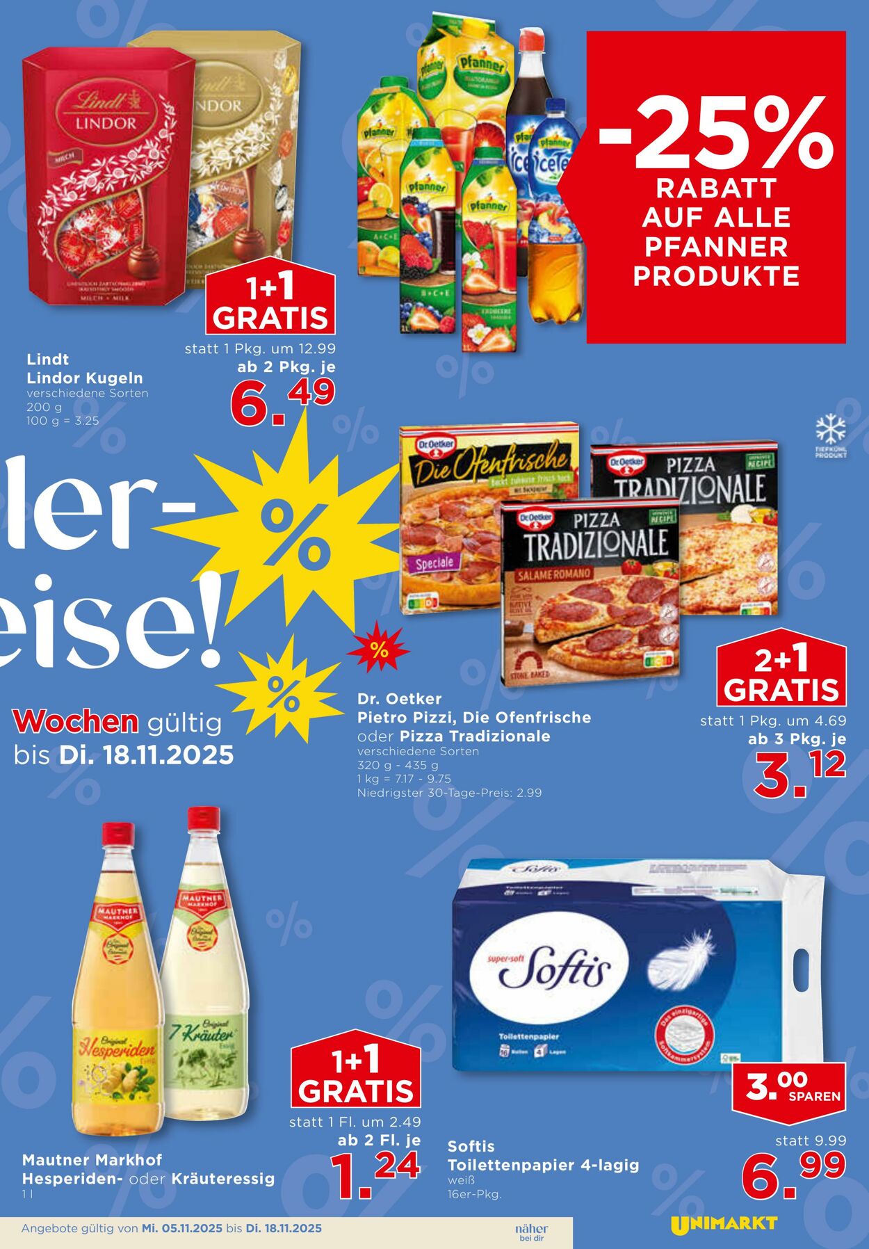 Prospekt Unimarkt 05.11.2025 - 11.11.2025