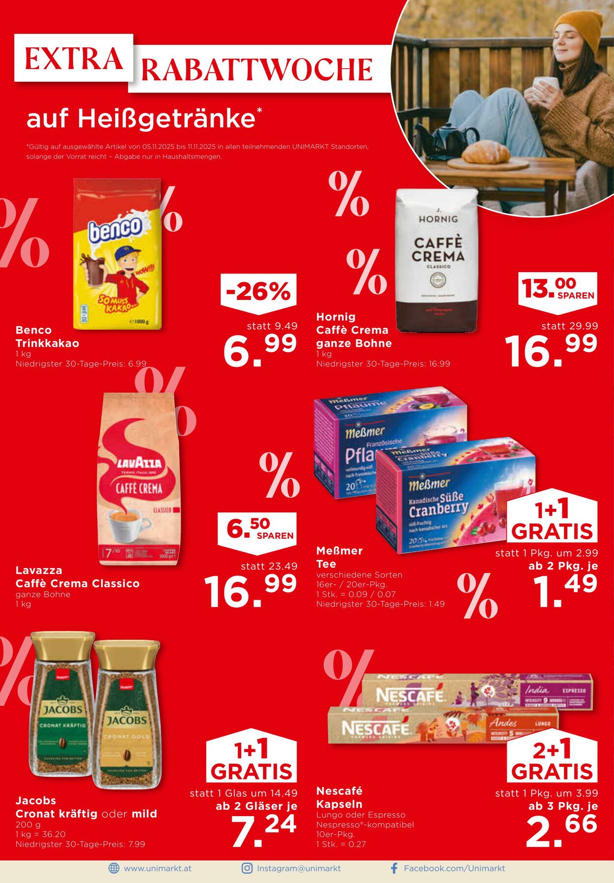 Prospekt Unimarkt 05.11.2025 - 11.11.2025